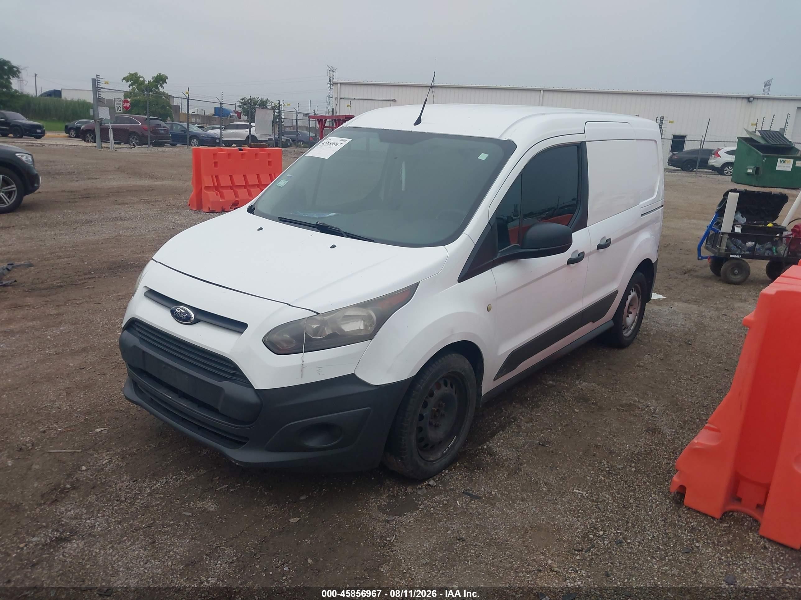 2014 Ford Transit Connect Xl White vin: NM0LS6E7XE1149983