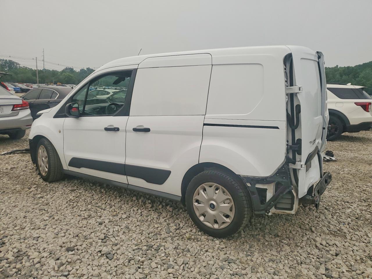 2014 Ford Transit Connect Xlt White vin: NM0LS6F70E1150865
