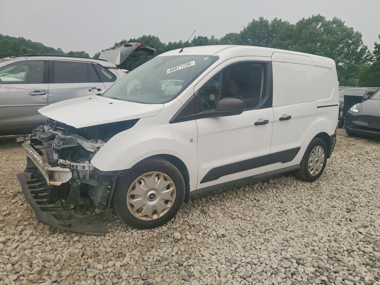 2014 Ford Transit Connect Xlt White vin: NM0LS6F70E1150865