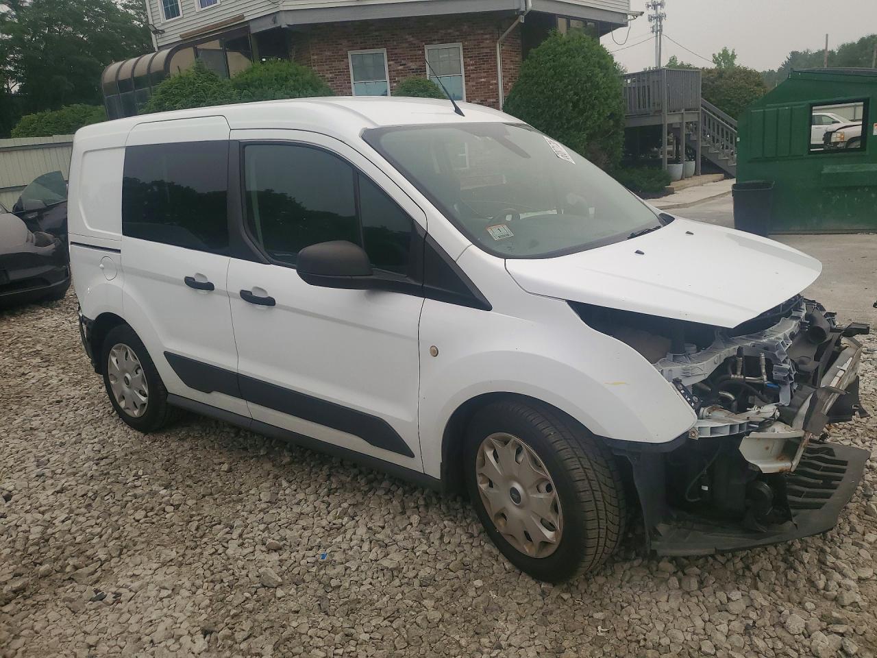 2014 Ford Transit Connect Xlt White vin: NM0LS6F70E1150865