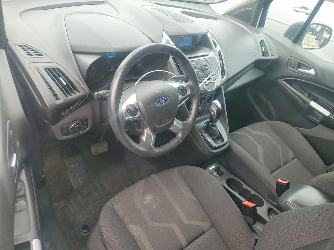 2014 Ford Transit Connect Xlt White vin: NM0LS6F70E1150865