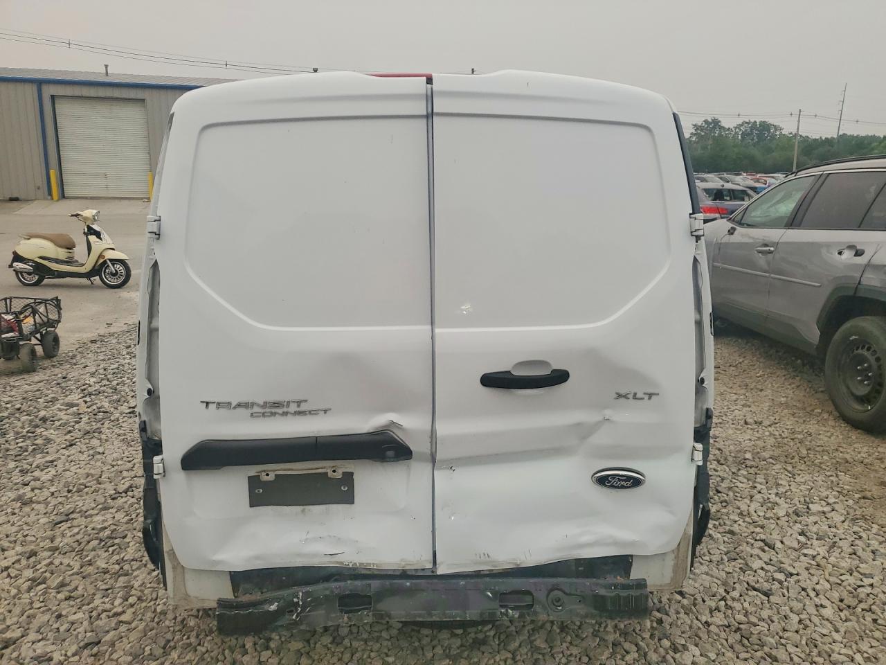 2014 Ford Transit Connect Xlt White vin: NM0LS6F70E1150865