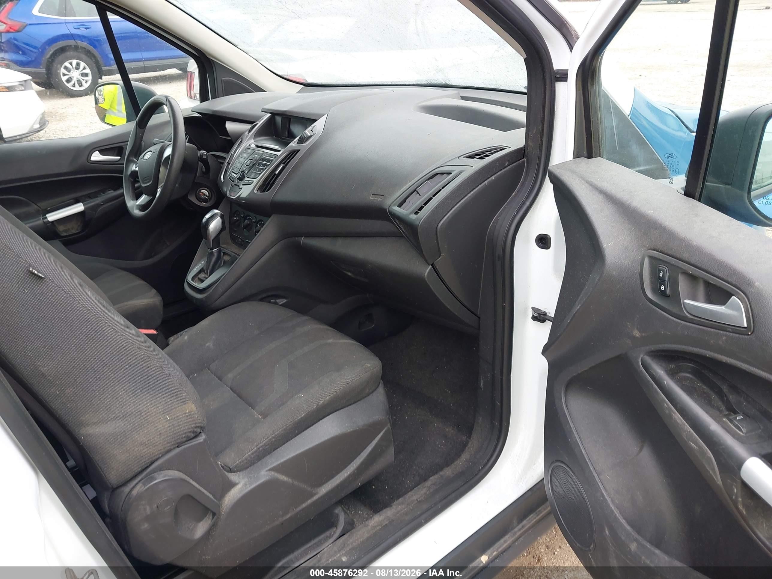 2014 Ford Transit Connect Xlt White vin: NM0LS6F73E1154053