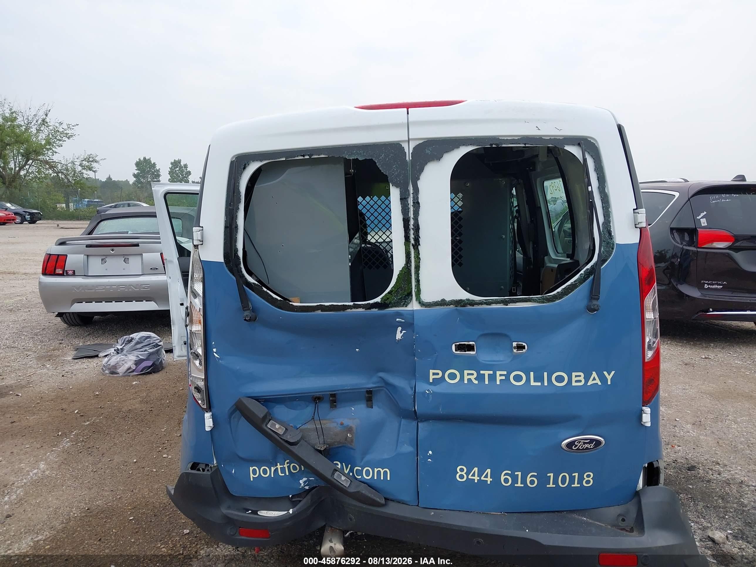 2014 Ford Transit Connect Xlt White vin: NM0LS6F73E1154053