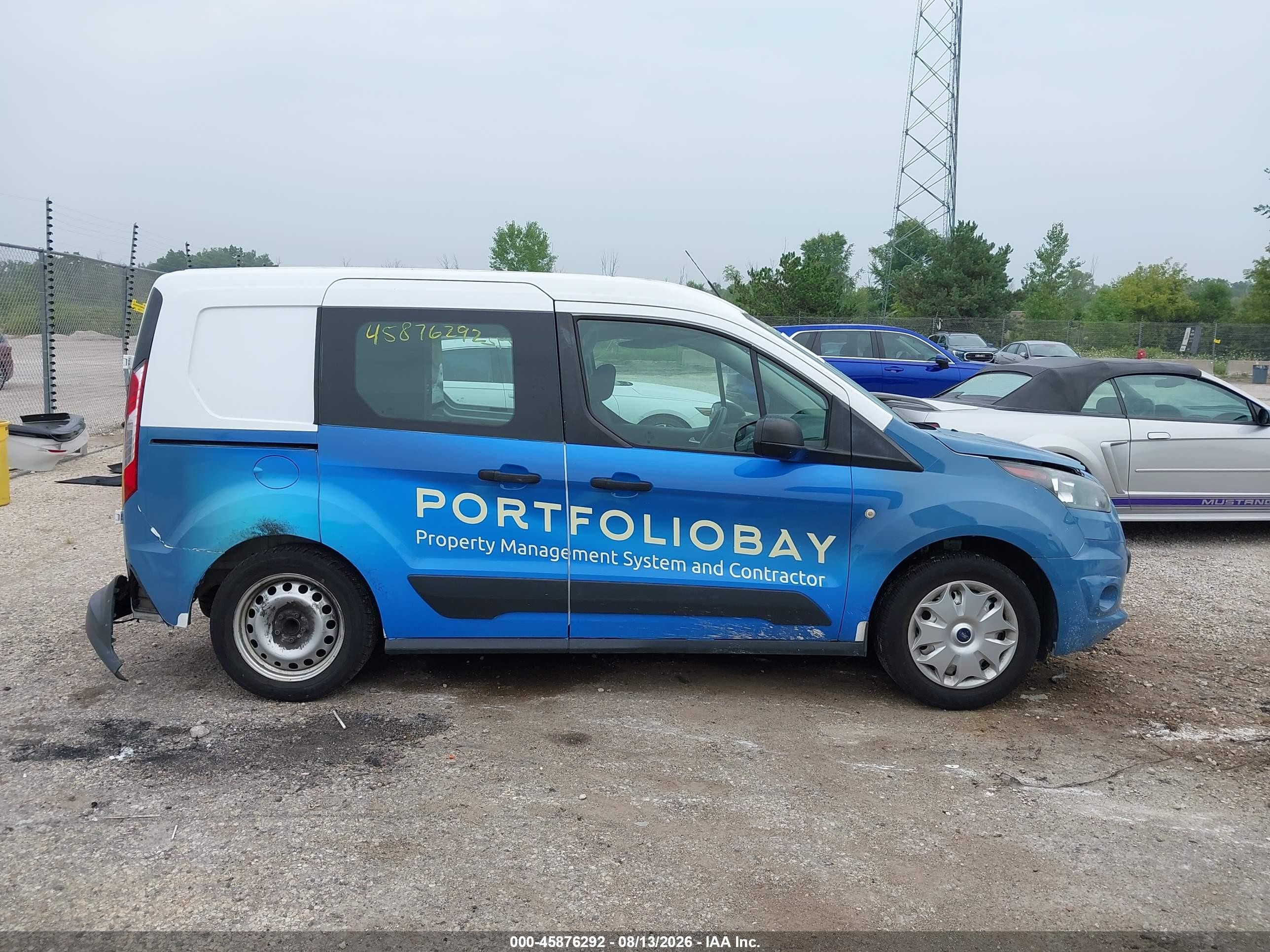 2014 Ford Transit Connect Xlt White vin: NM0LS6F73E1154053