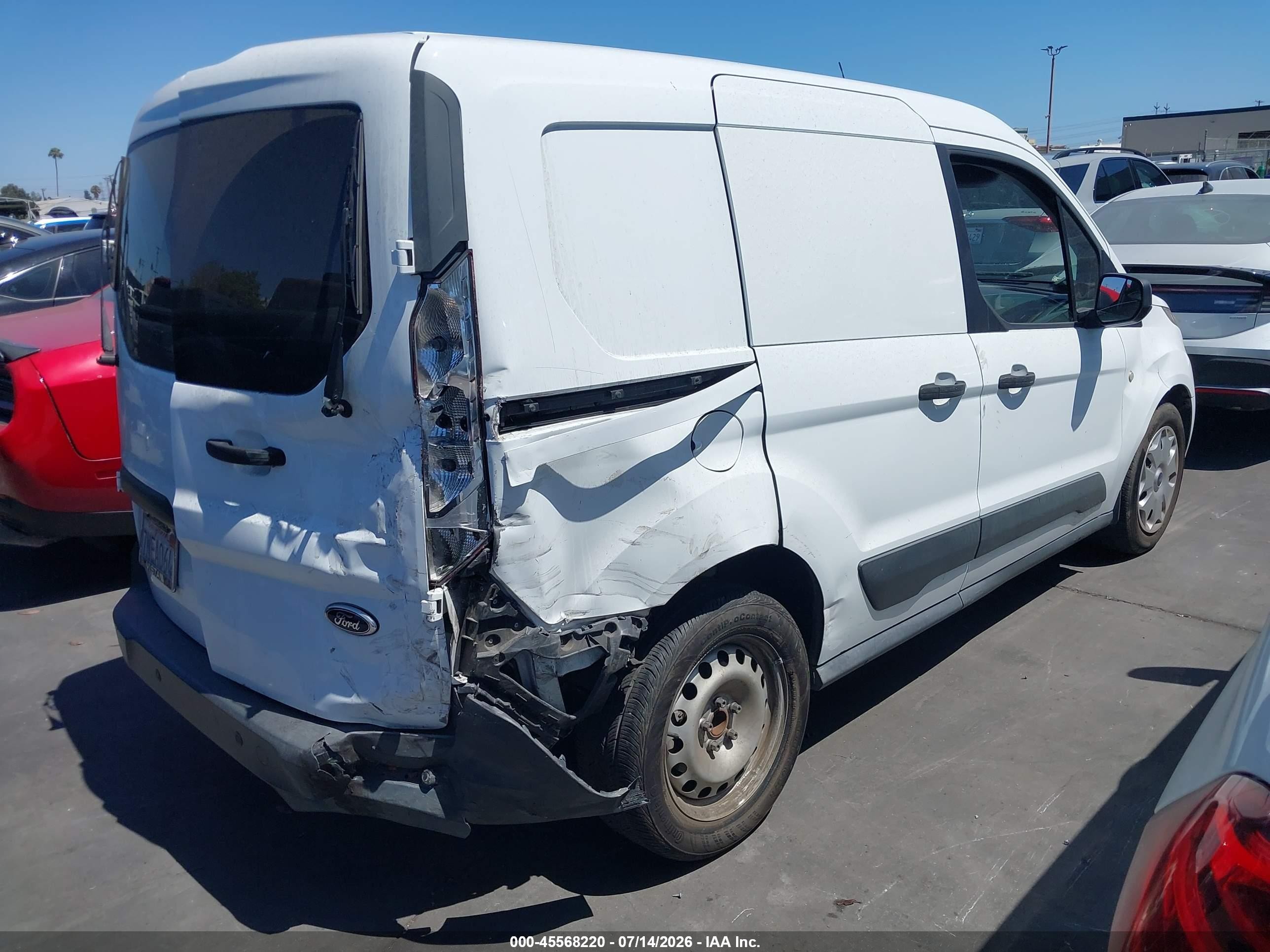 2015 Ford Transit Connect Xlt White vin: NM0LS6F77F1199949