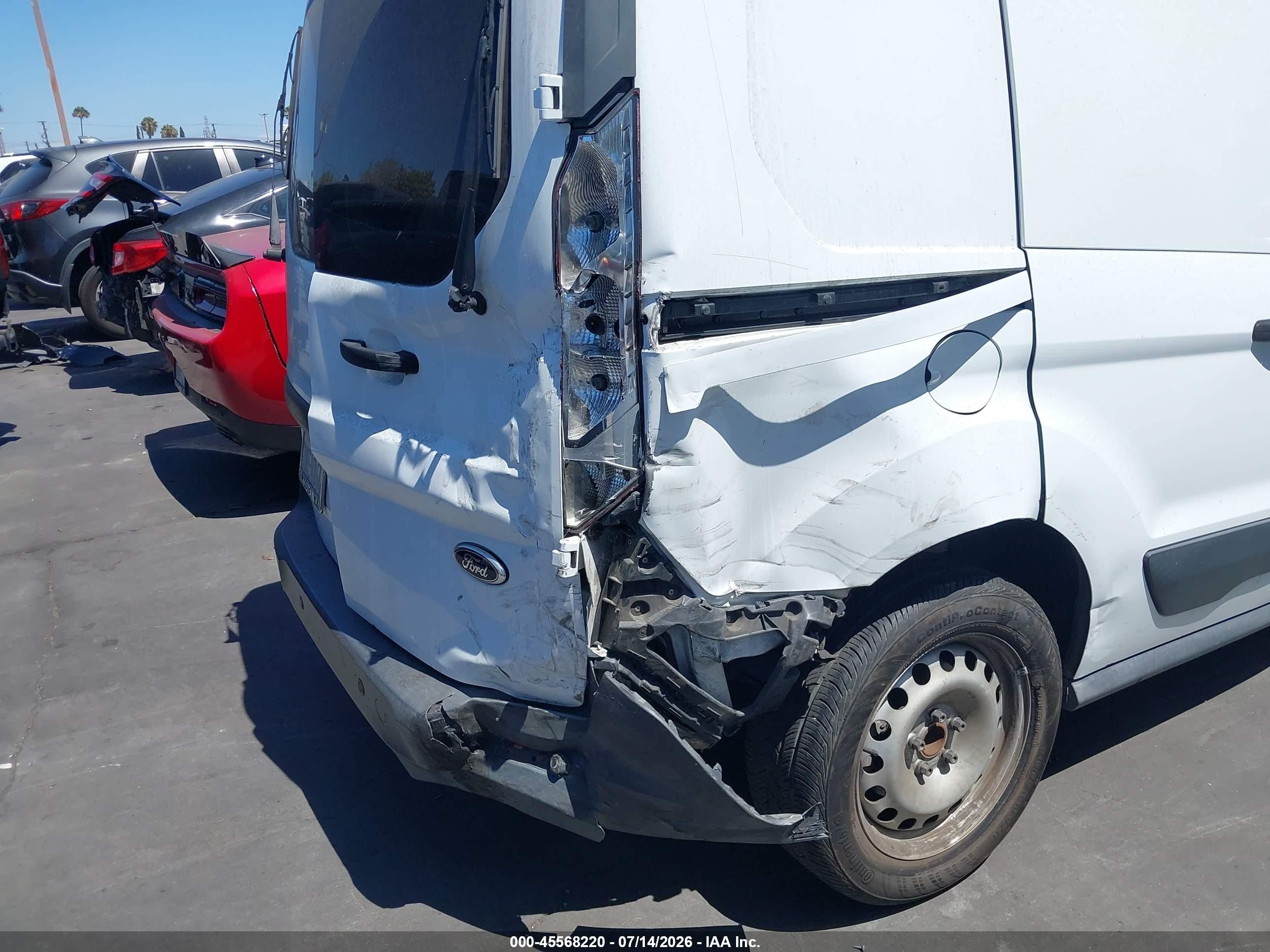 2015 Ford Transit Connect Xlt White vin: NM0LS6F77F1199949
