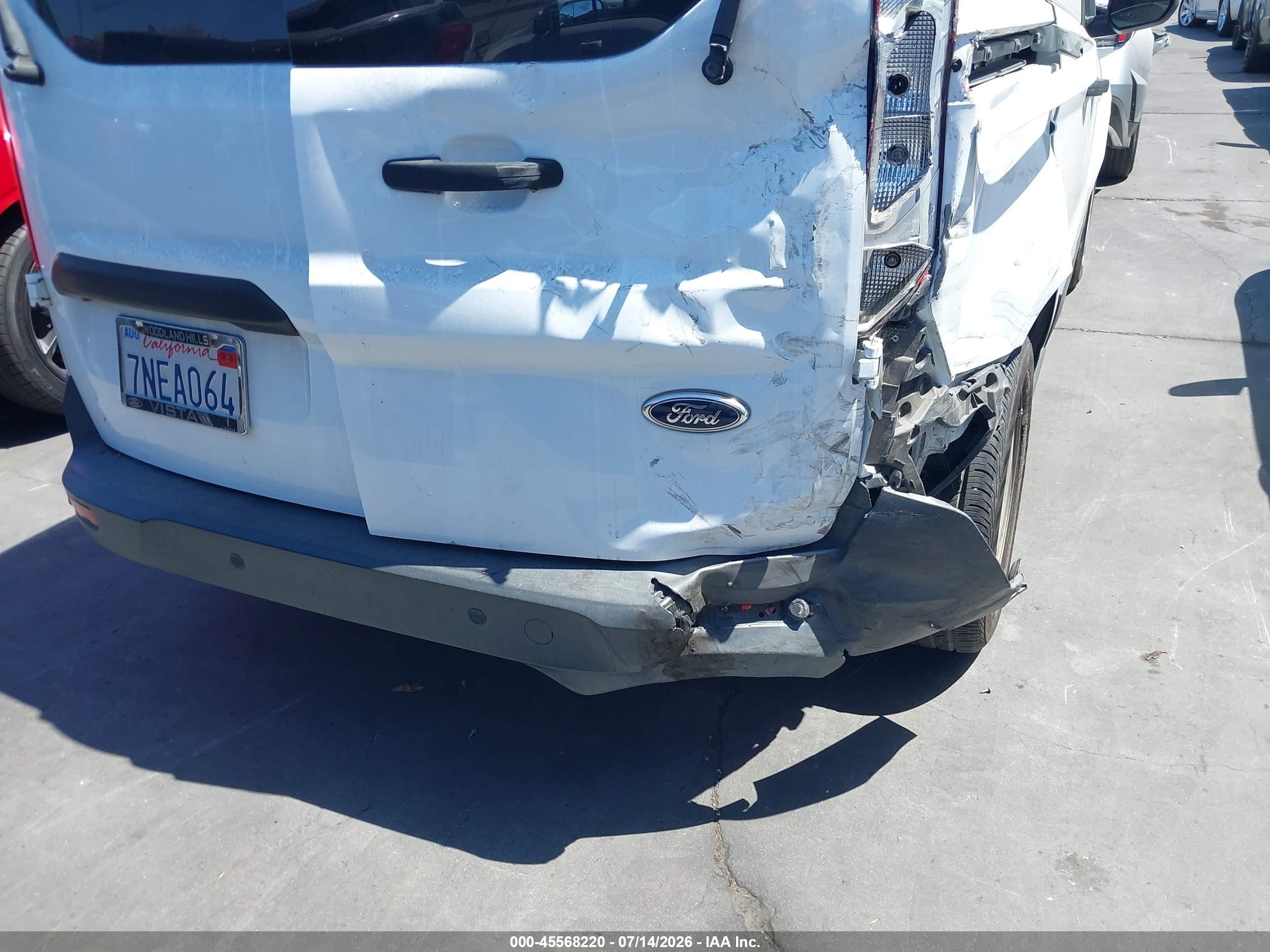 2015 Ford Transit Connect Xlt White vin: NM0LS6F77F1199949