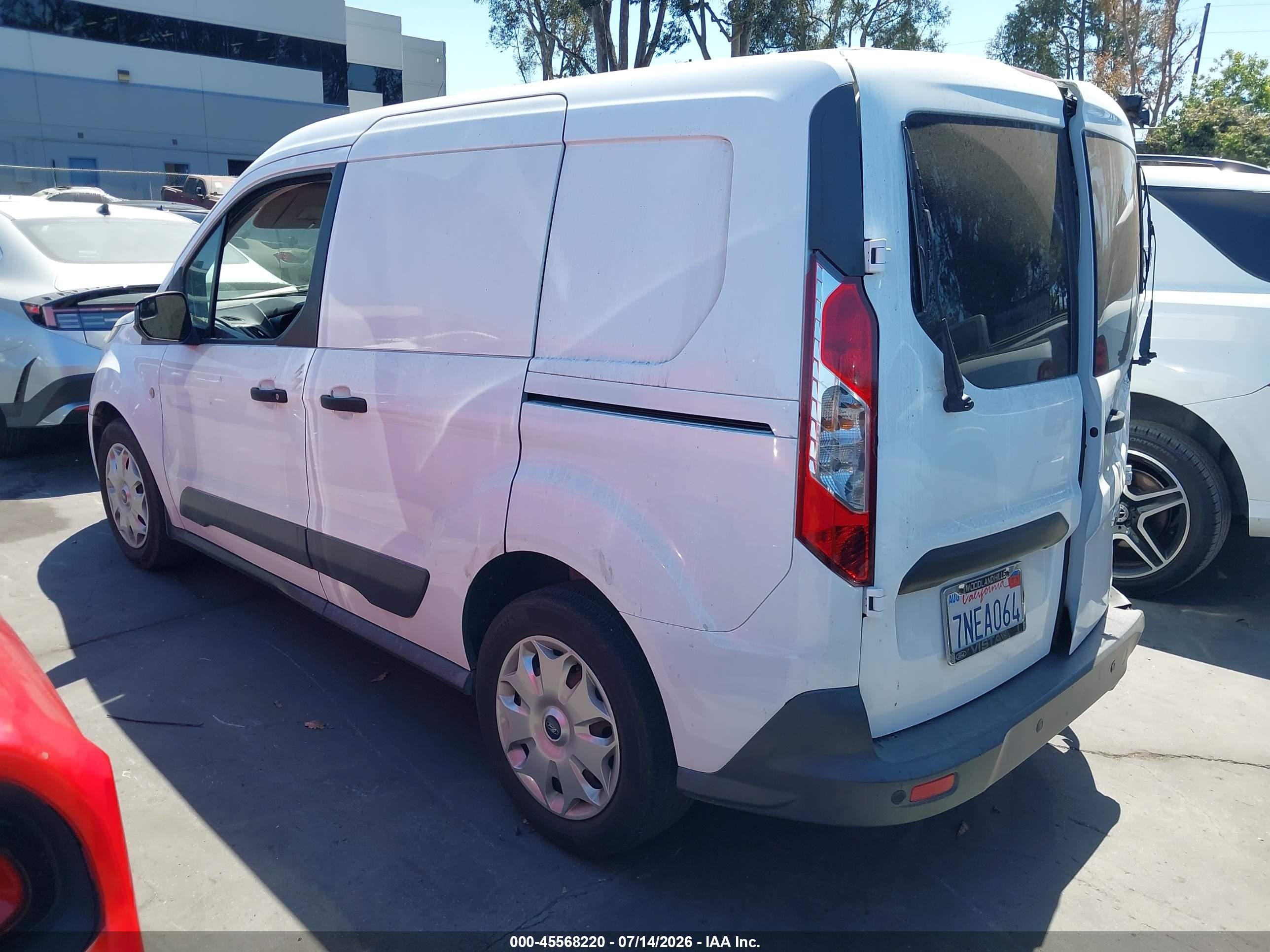 2015 Ford Transit Connect Xlt White vin: NM0LS6F77F1199949