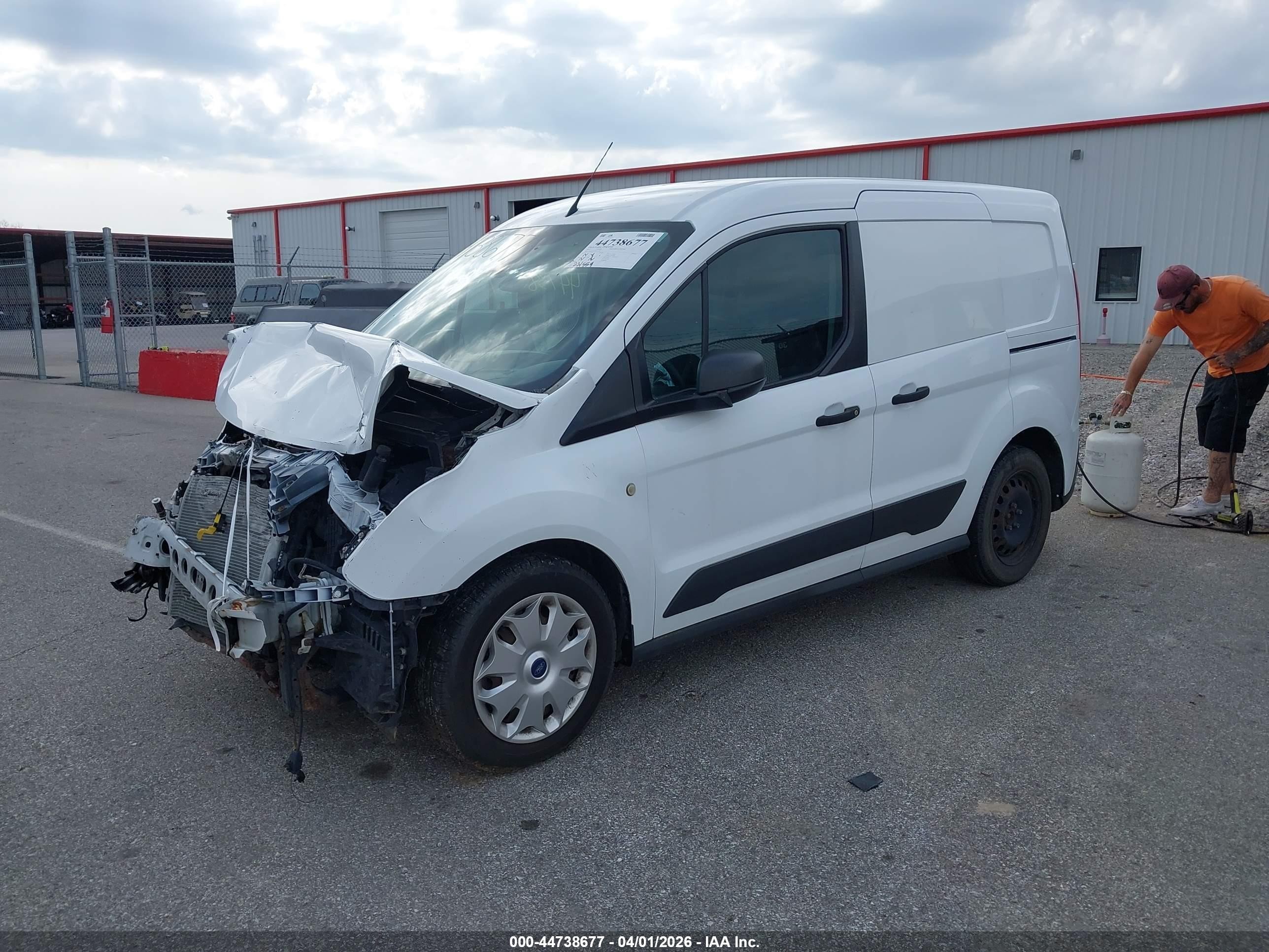 2015 Ford Transit Connect Xlt White vin: NM0LS6F77F1212103