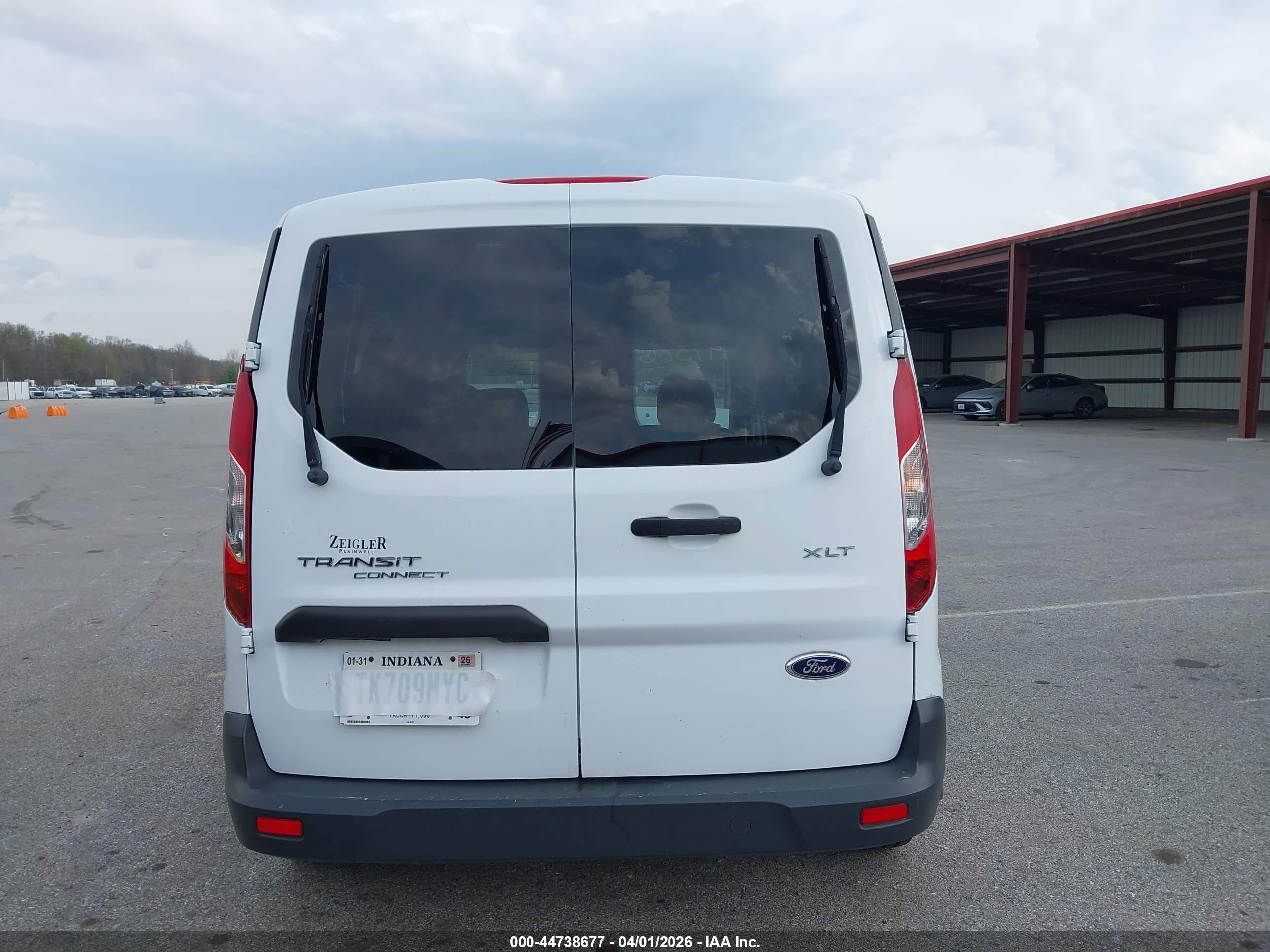 2015 Ford Transit Connect Xlt White vin: NM0LS6F77F1212103