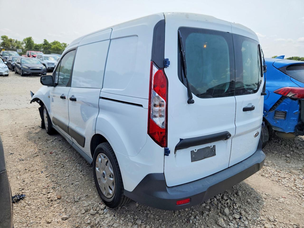 2014 Ford Transit Connect Xlt White vin: NM0LS6F79E1143865