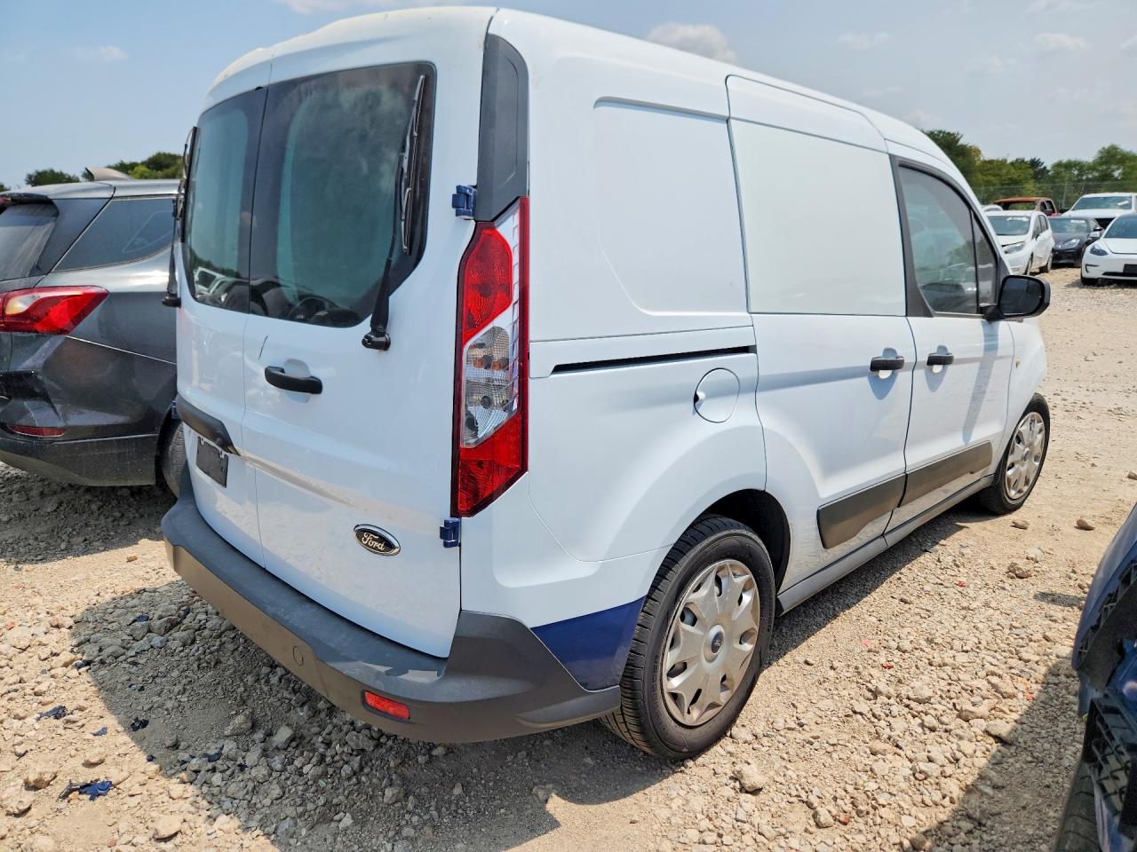 2014 Ford Transit Connect Xlt White vin: NM0LS6F79E1143865