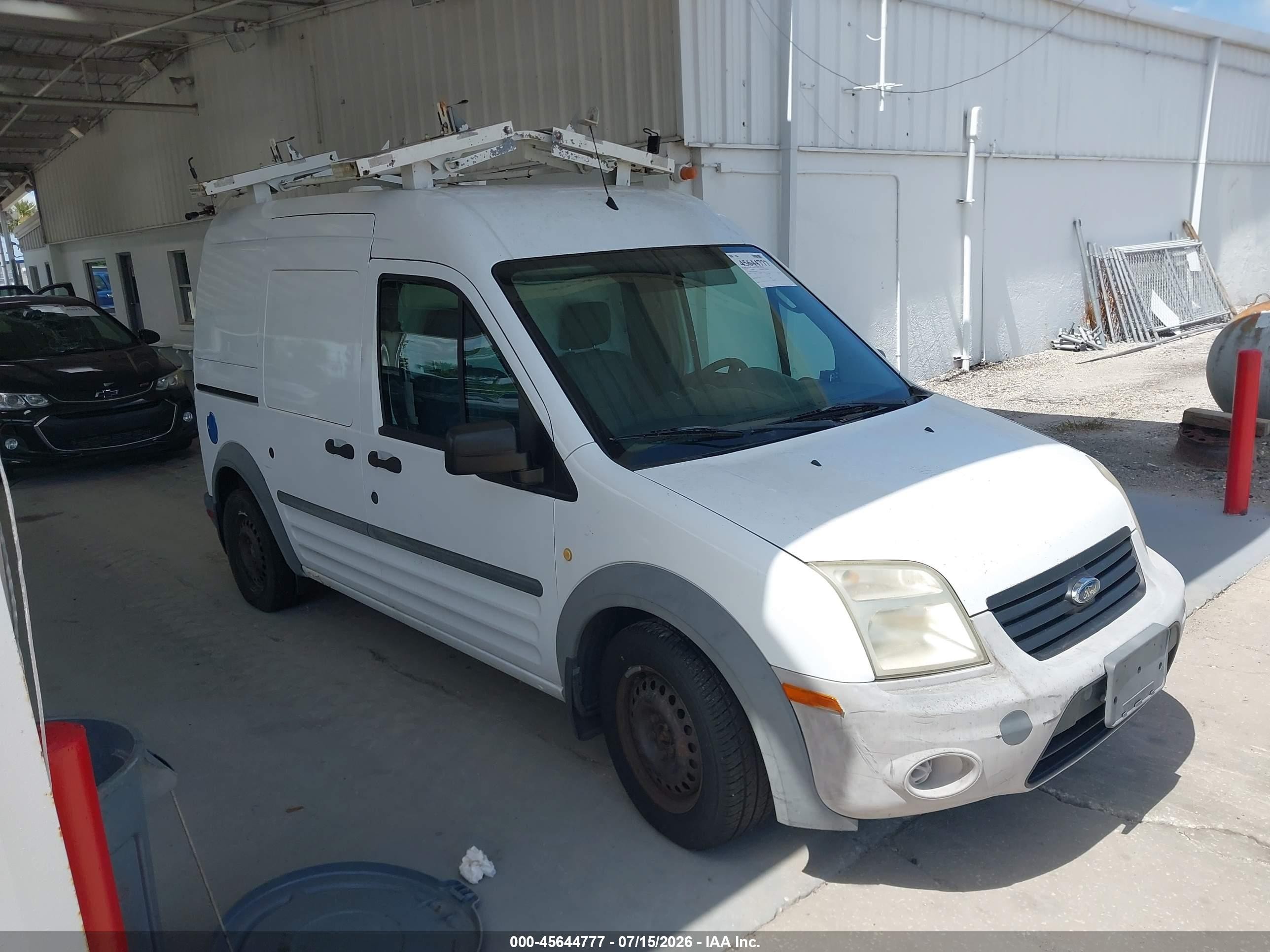 2012 Ford Transit Connect Xl White vin: NM0LS7AN0CT088557