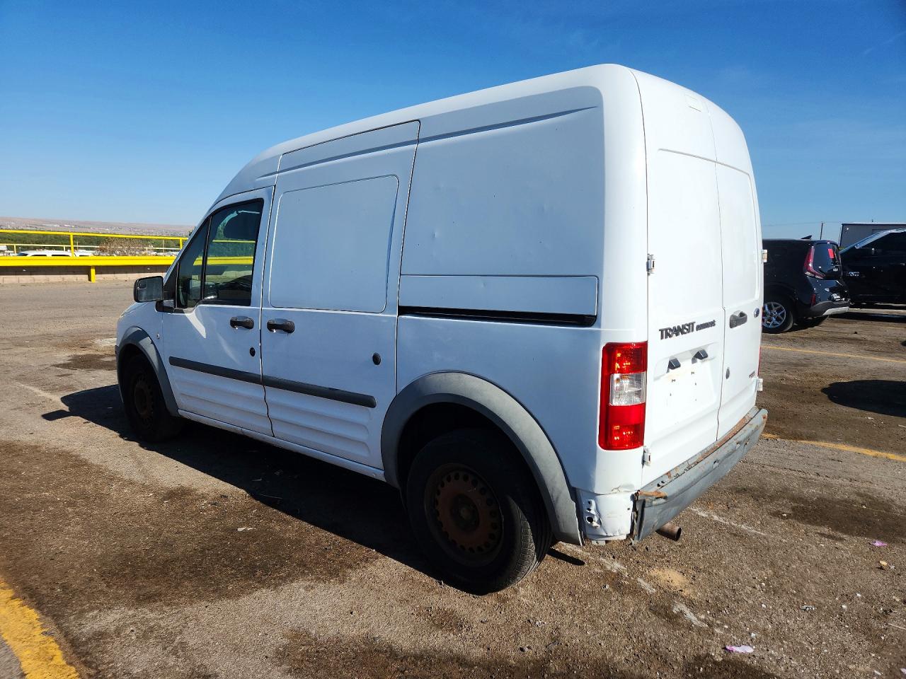 2013 Ford Transit Connect Xl White vin: NM0LS7AN0DT171293