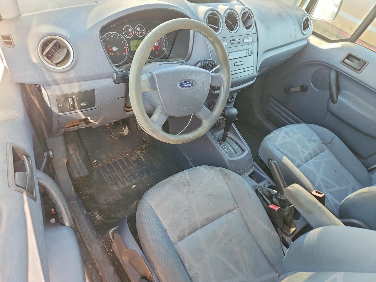 2013 Ford Transit Connect Xl White vin: NM0LS7AN0DT171293
