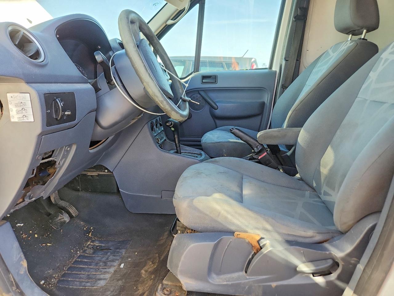 2013 Ford Transit Connect Xl White vin: NM0LS7AN0DT171293