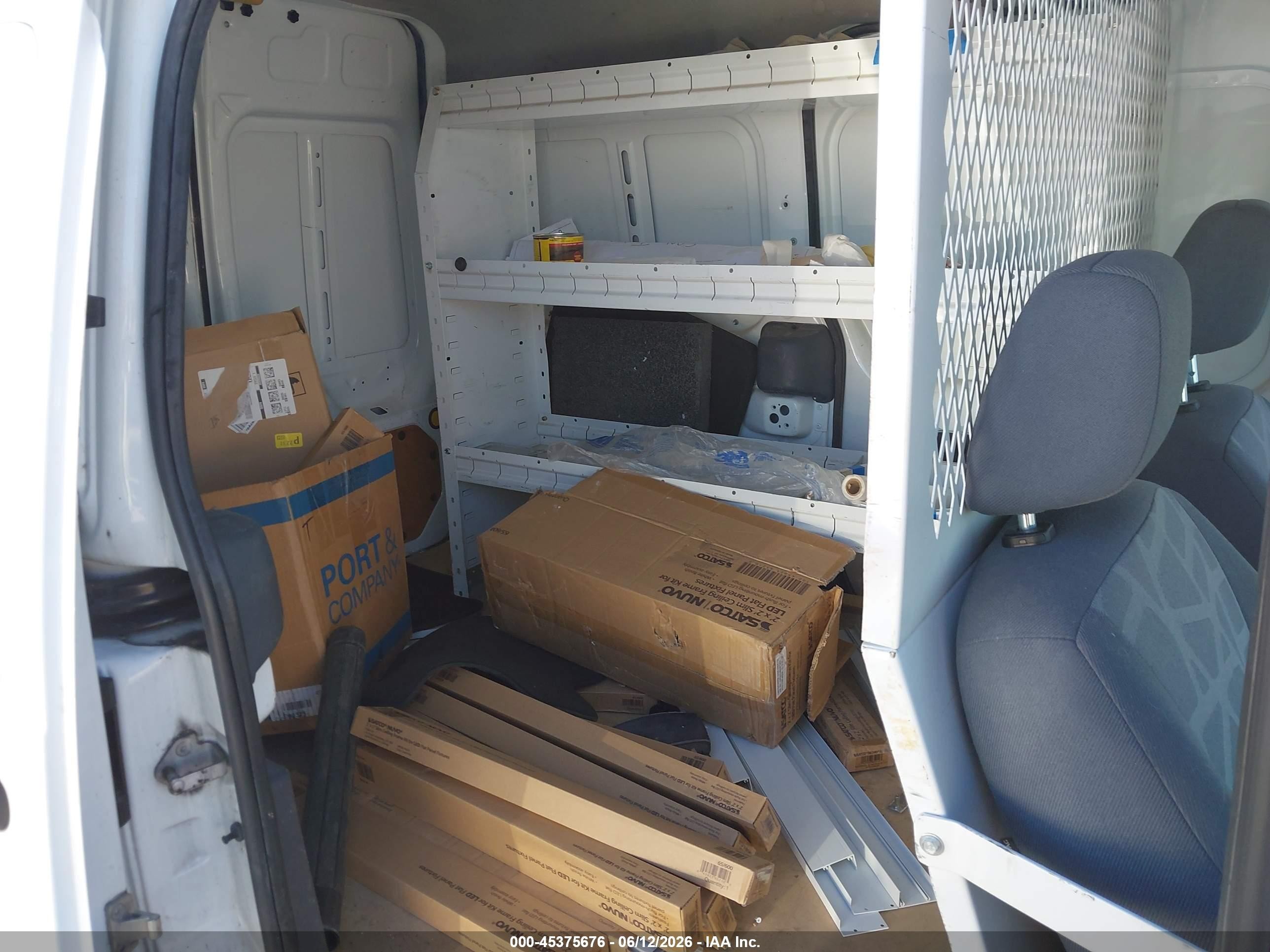2011 Ford Transit Connect Xl White vin: NM0LS7AN1BT066629