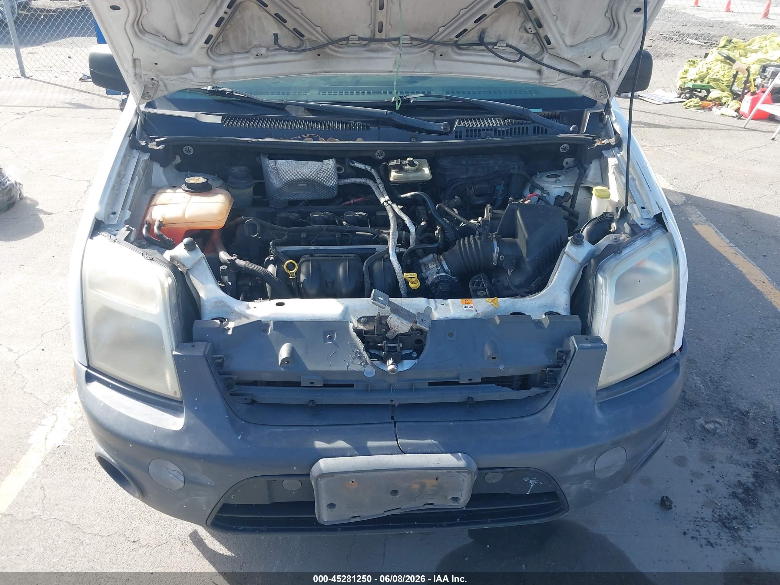 2012 Ford Transit Connect Xl White vin: NM0LS7AN1CT091855