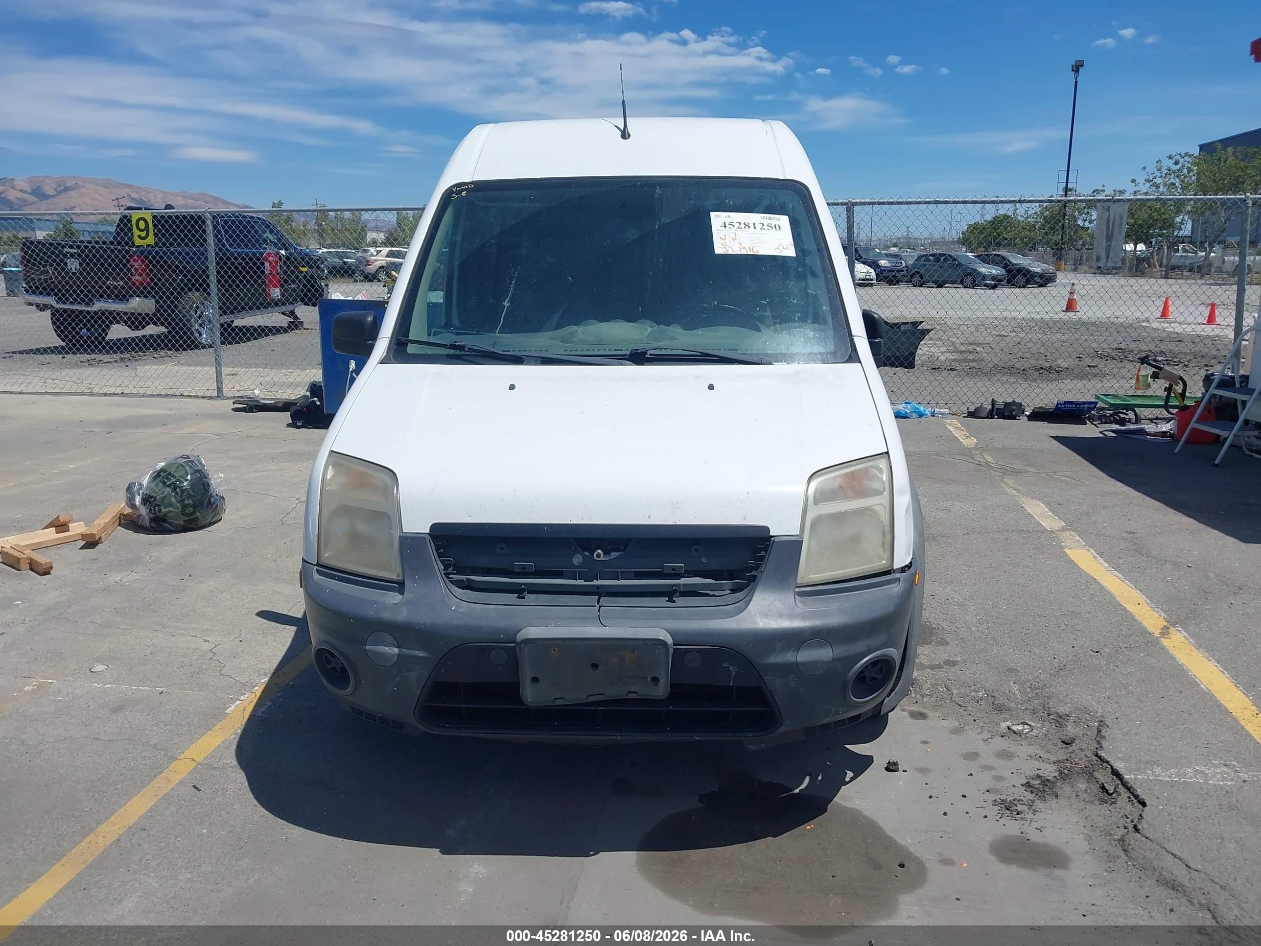 2012 Ford Transit Connect Xl White vin: NM0LS7AN1CT091855