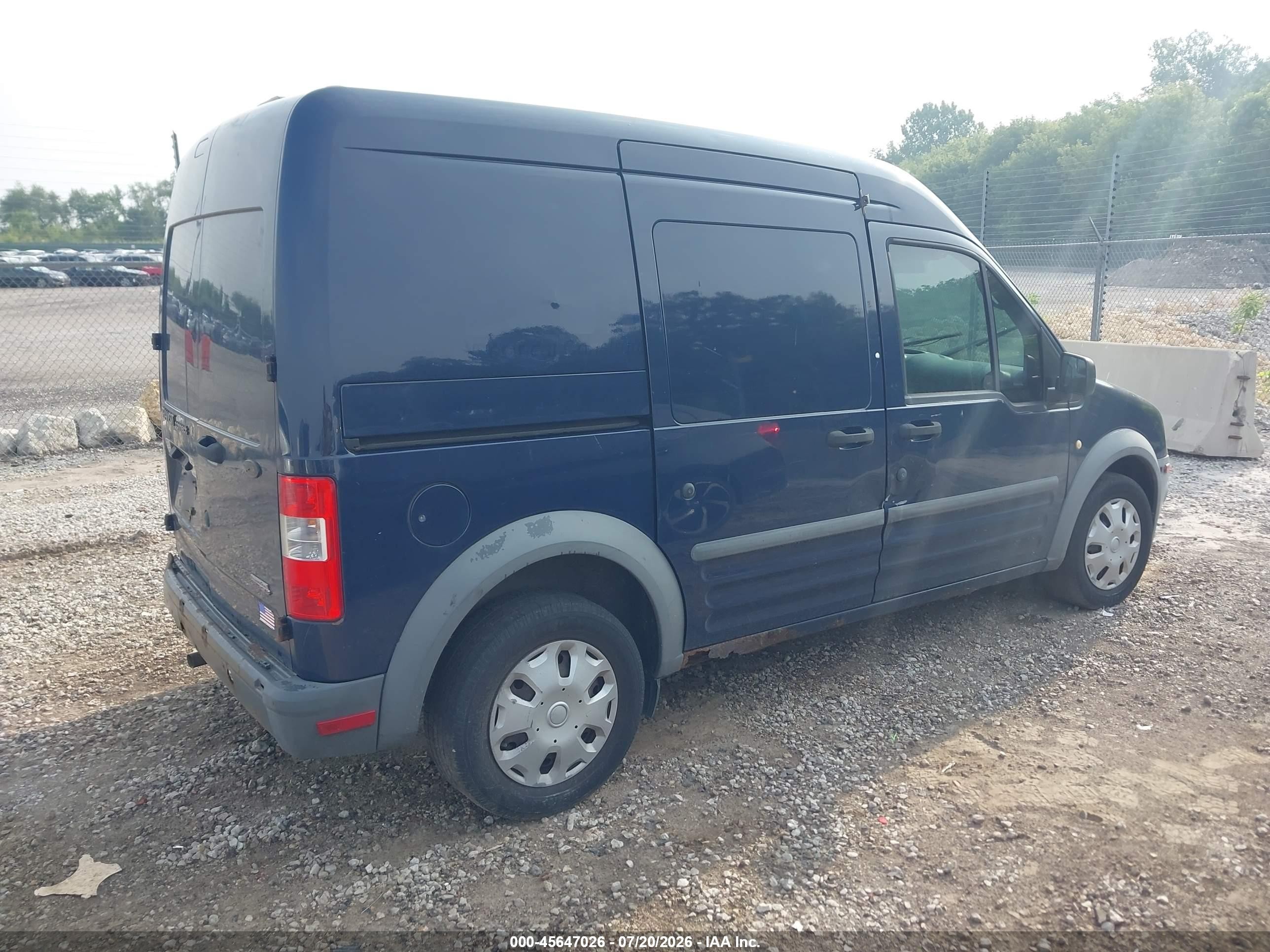 2012 Ford Transit Connect Xl Blue vin: NM0LS7AN1CT111442
