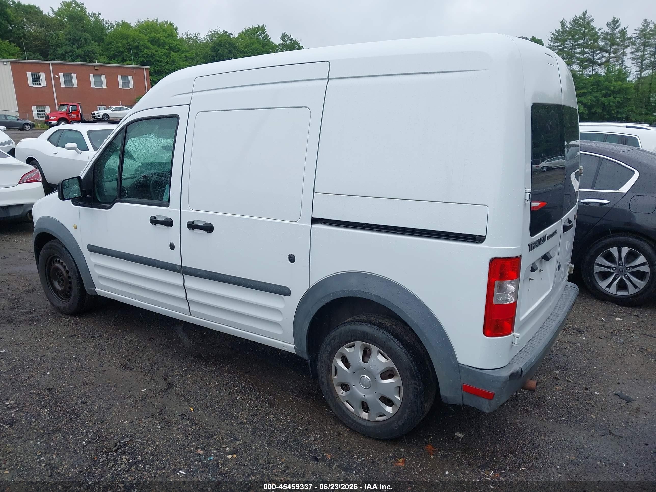 2013 Ford Transit Connect Xl White vin: NM0LS7AN1DT129795