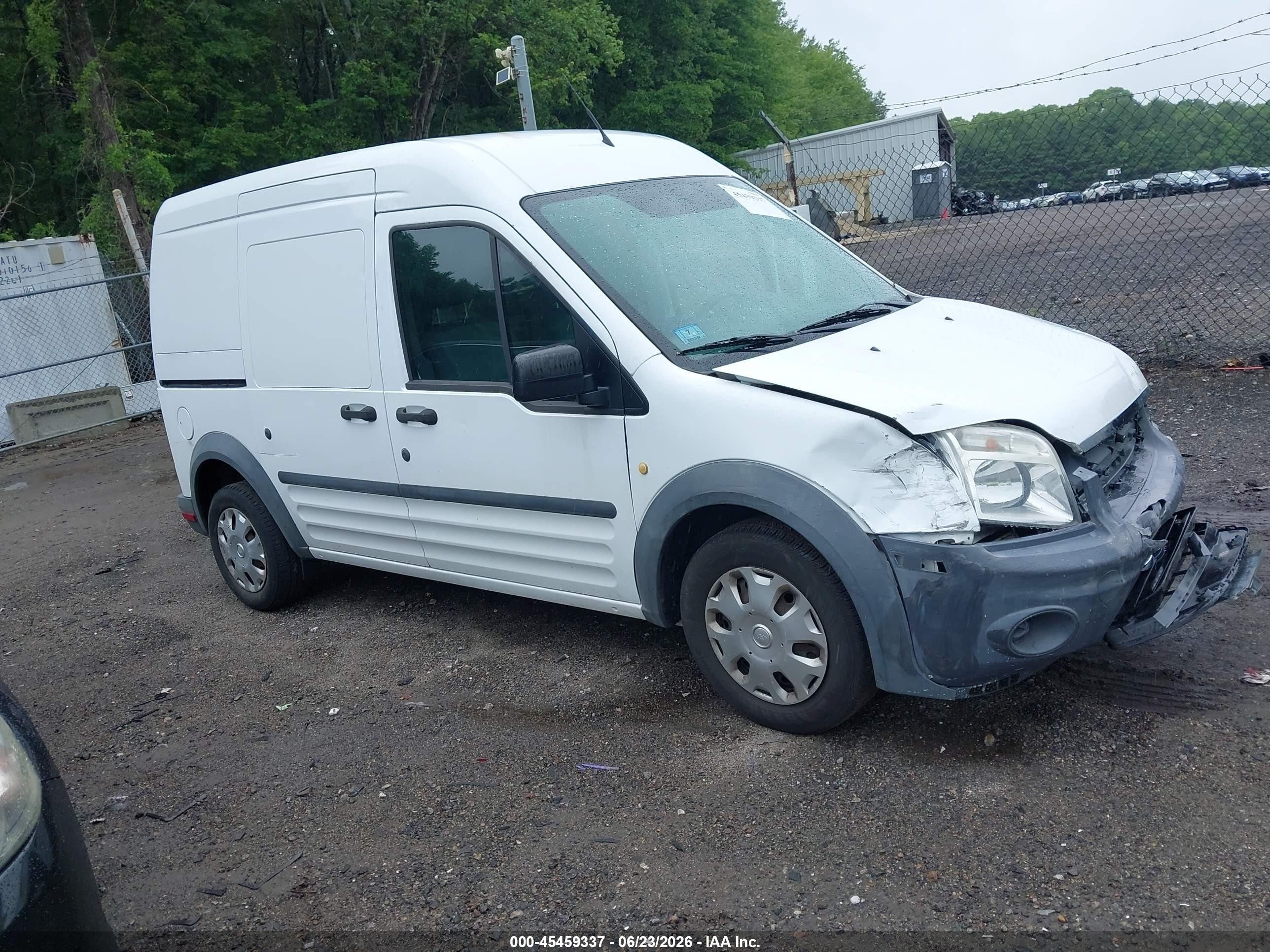 2013 Ford Transit Connect Xl White vin: NM0LS7AN1DT129795