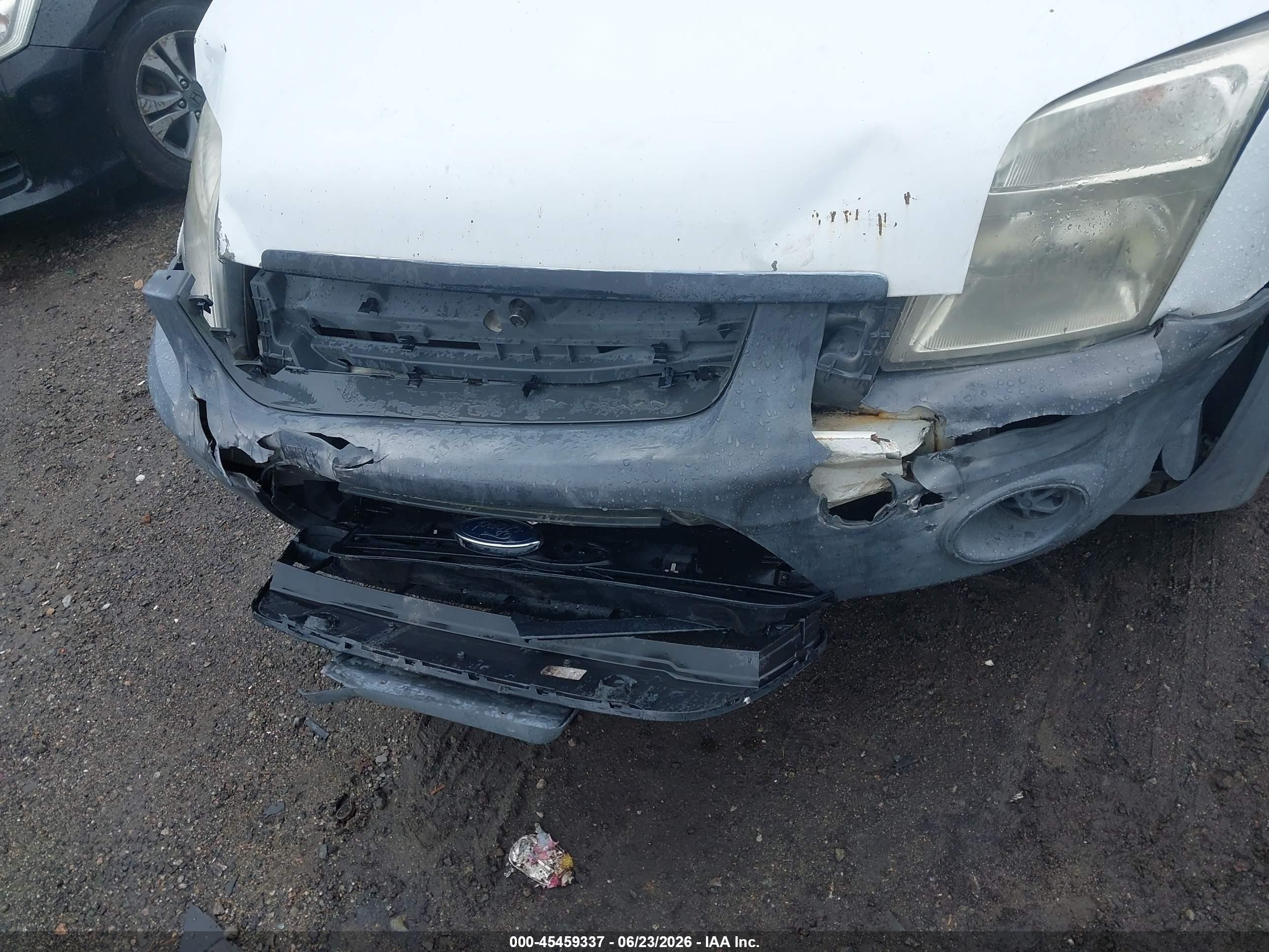 2013 Ford Transit Connect Xl White vin: NM0LS7AN1DT129795