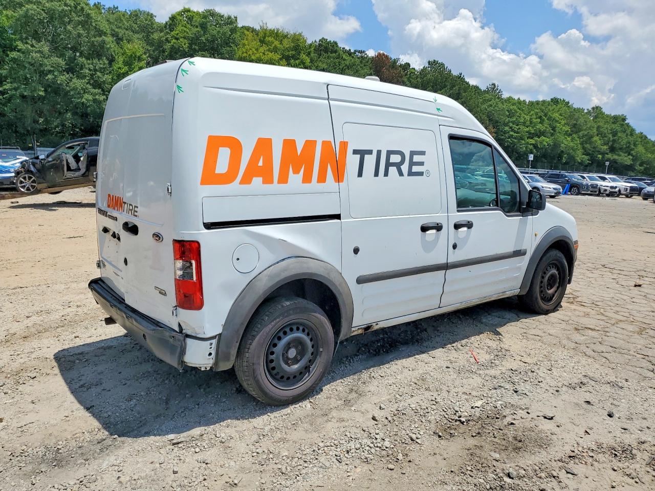 2013 Ford Transit Connect Xl White vin: NM0LS7AN1DT158648