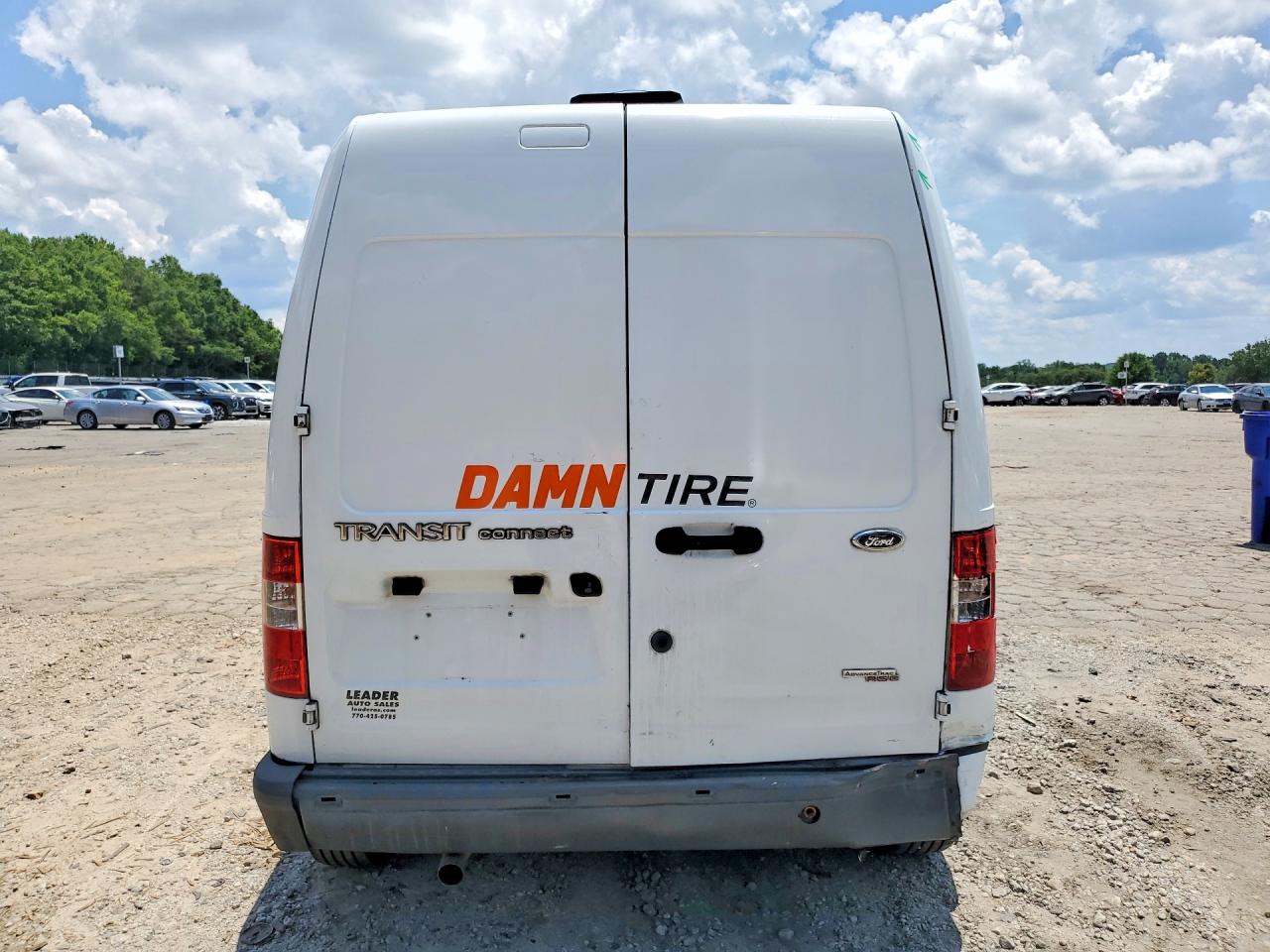 2013 Ford Transit Connect Xl White vin: NM0LS7AN1DT158648