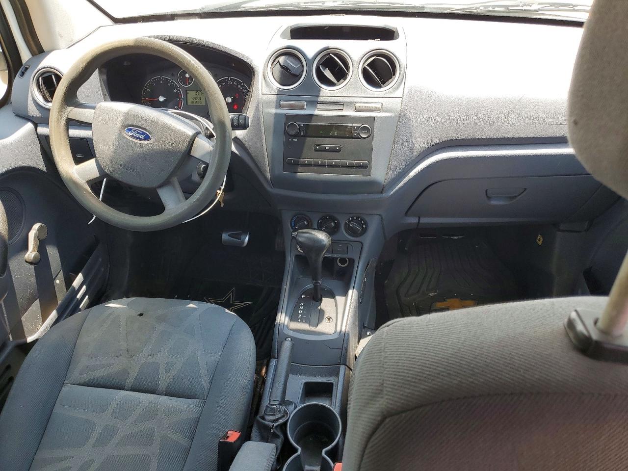 2013 Ford Transit Connect Xl White vin: NM0LS7AN1DT158648