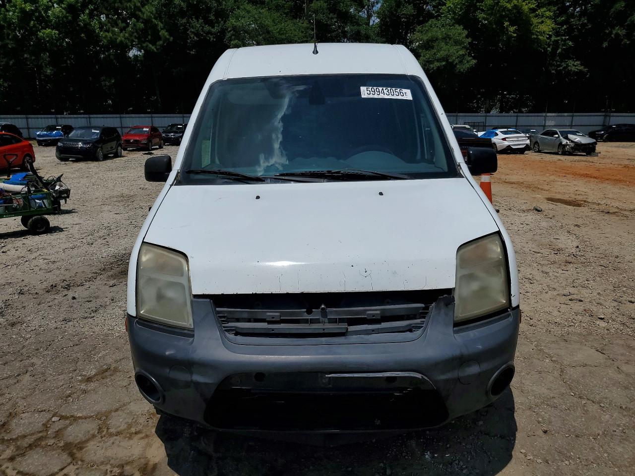 2013 Ford Transit Connect Xl White vin: NM0LS7AN1DT158648