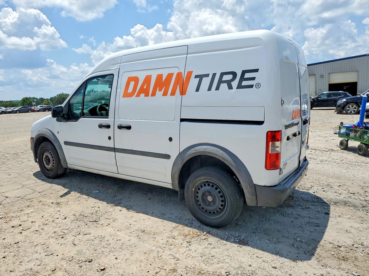 2013 Ford Transit Connect Xl White vin: NM0LS7AN1DT158648