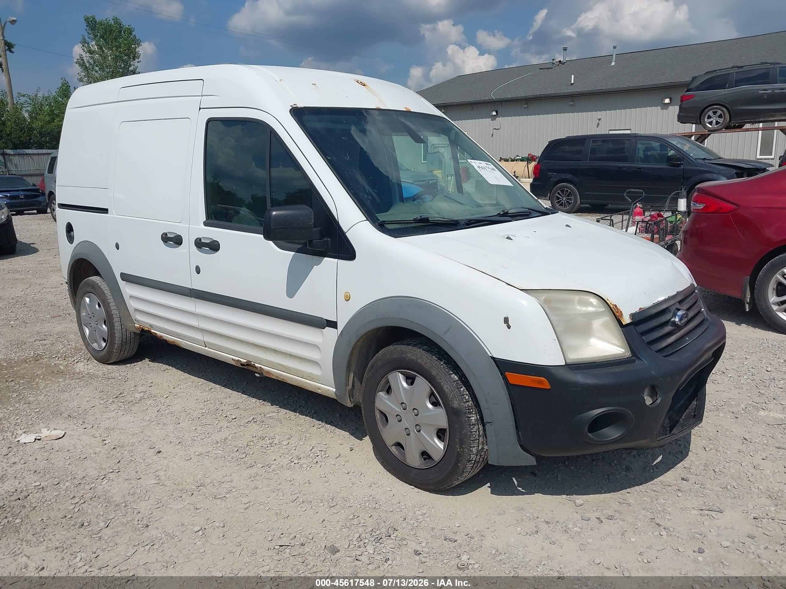 2013 Ford Transit Connect Xl Белый vin: NM0LS7AN1DT176339