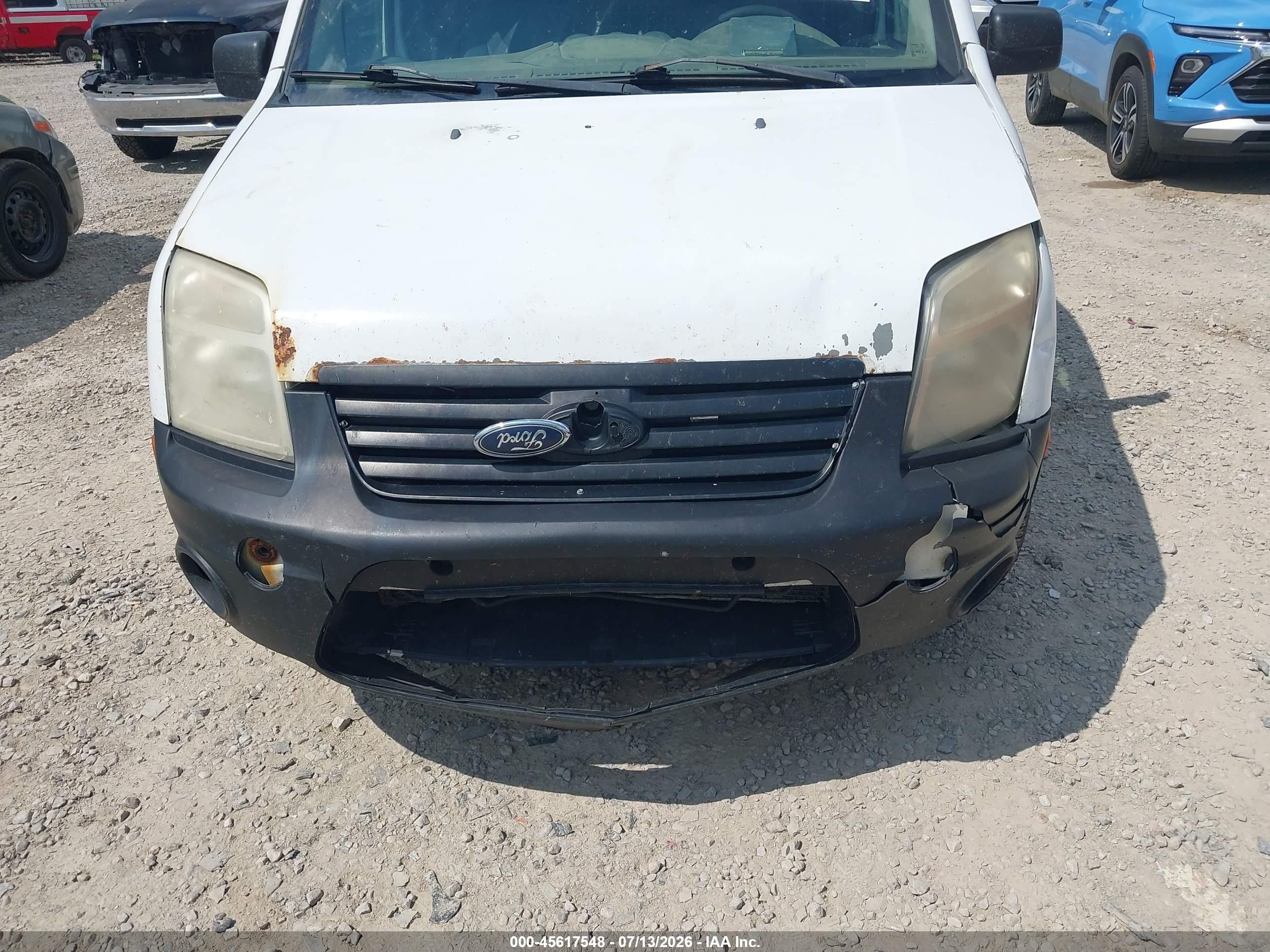 2013 Ford Transit Connect Xl White vin: NM0LS7AN1DT176339