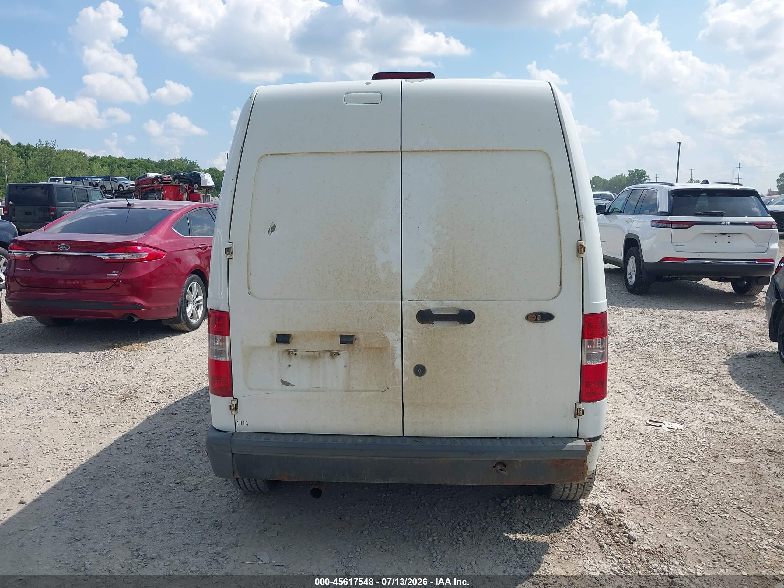 2013 Ford Transit Connect Xl White vin: NM0LS7AN1DT176339