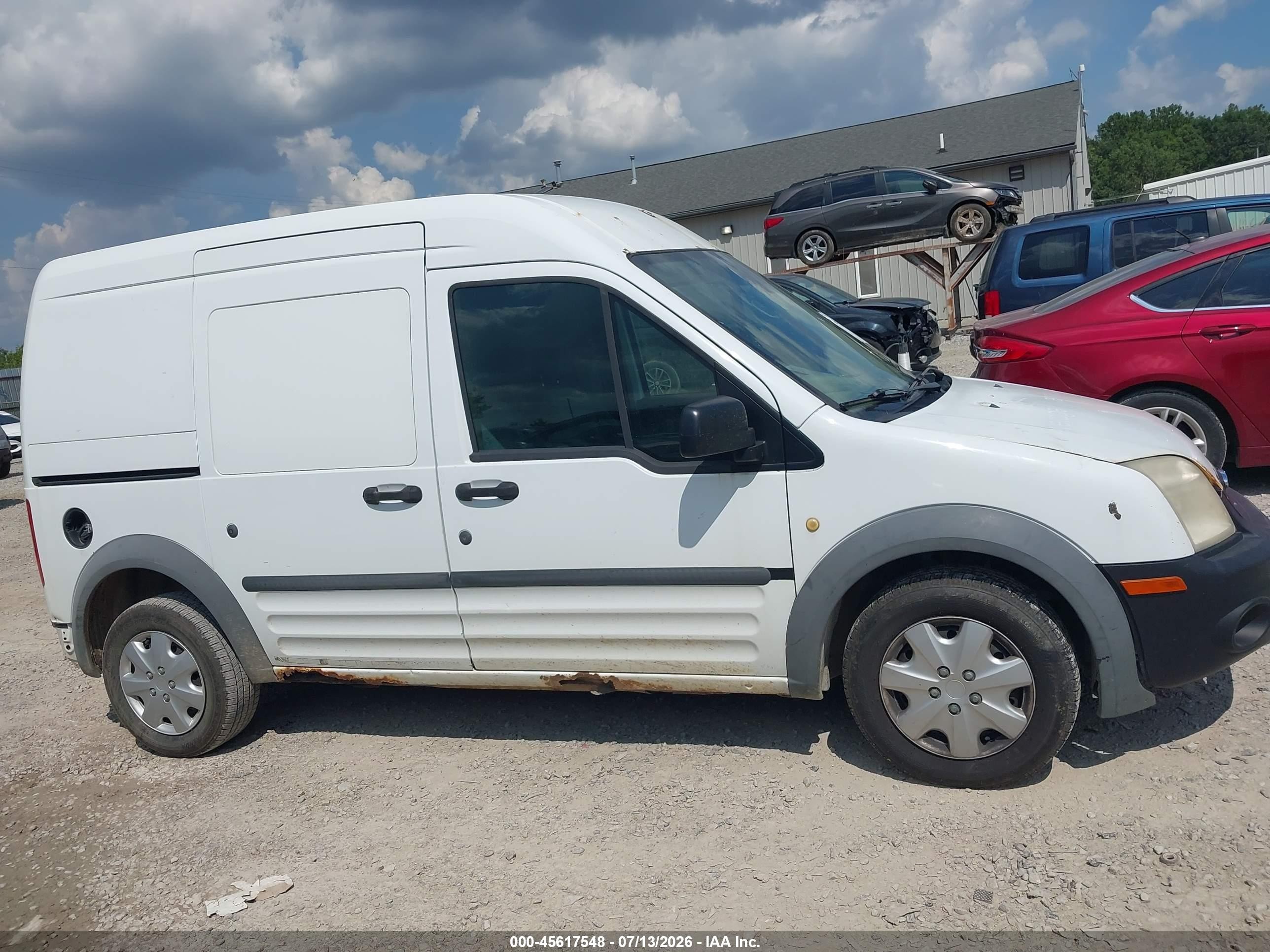 2013 Ford Transit Connect Xl White vin: NM0LS7AN1DT176339