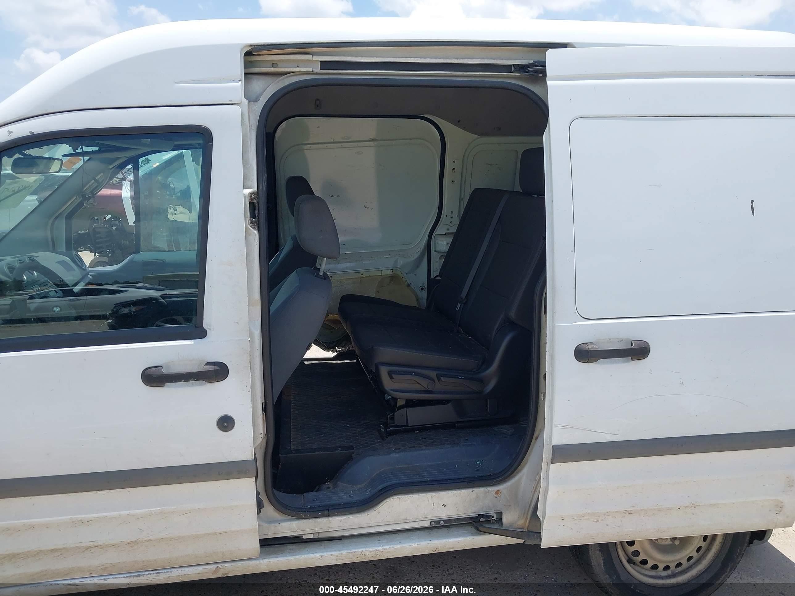 2010 Ford Transit Connect Xl White vin: NM0LS7AN2AT006468