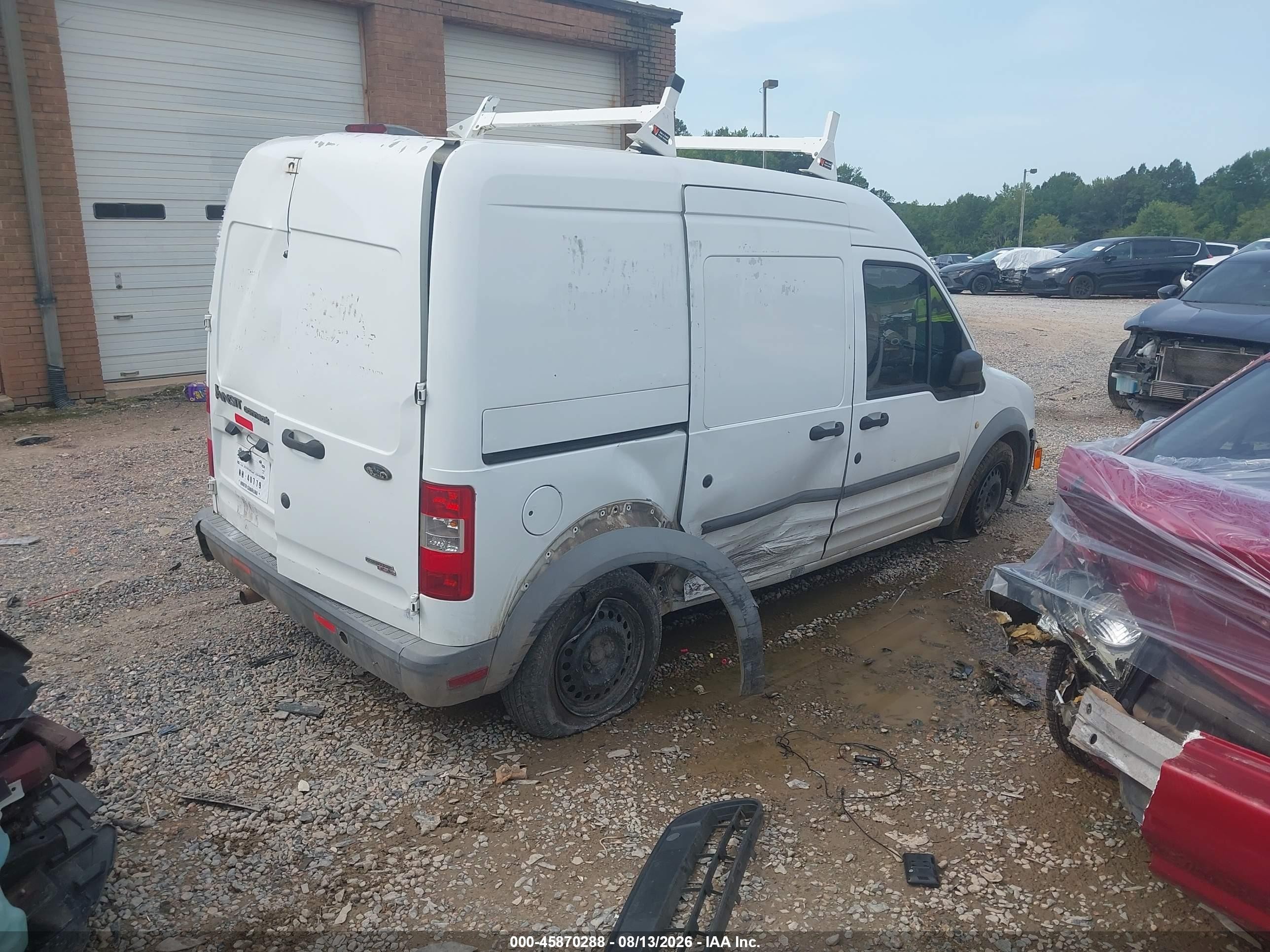 2012 Ford Transit Connect Xl White vin: NM0LS7AN3CT103245