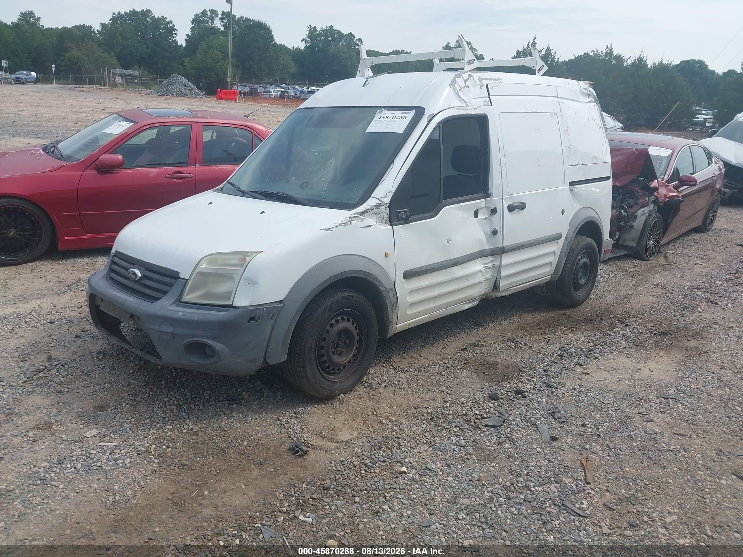 2012 Ford Transit Connect Xl White vin: NM0LS7AN3CT103245