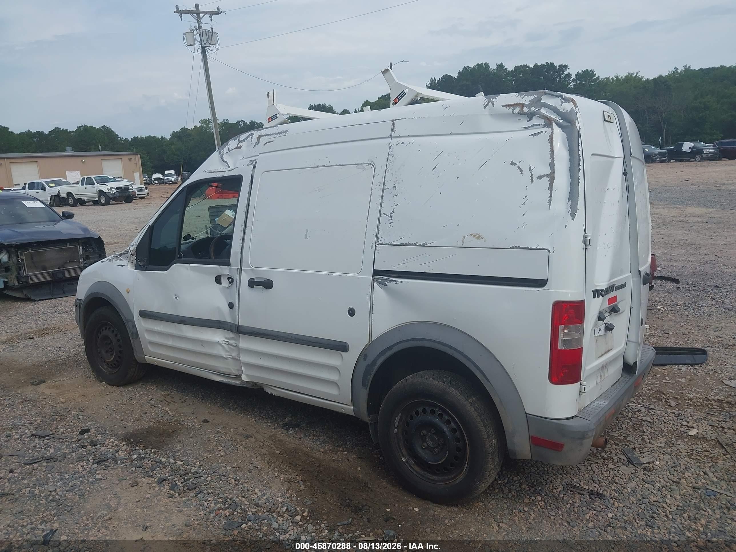 2012 Ford Transit Connect Xl White vin: NM0LS7AN3CT103245