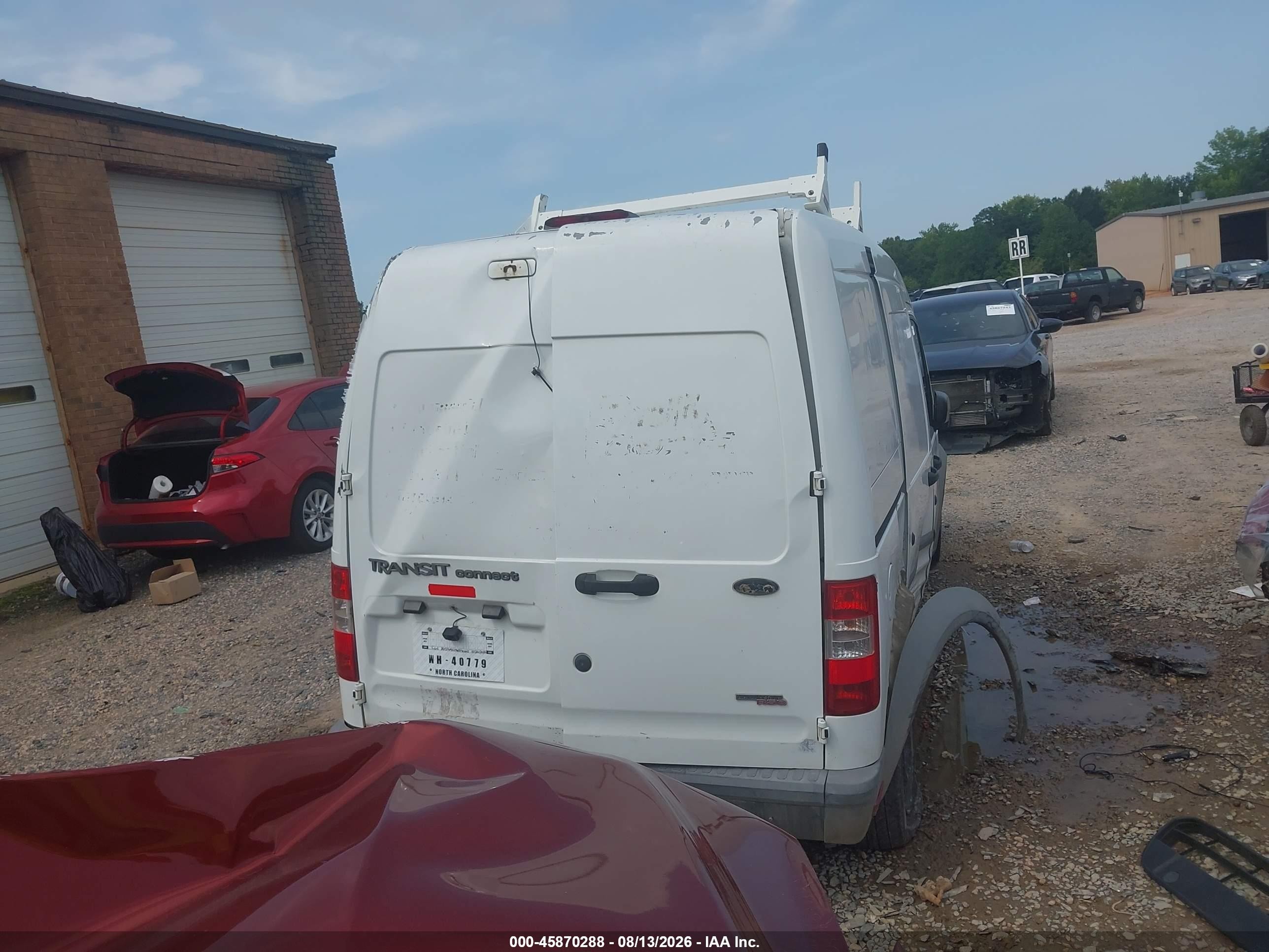 2012 Ford Transit Connect Xl White vin: NM0LS7AN3CT103245