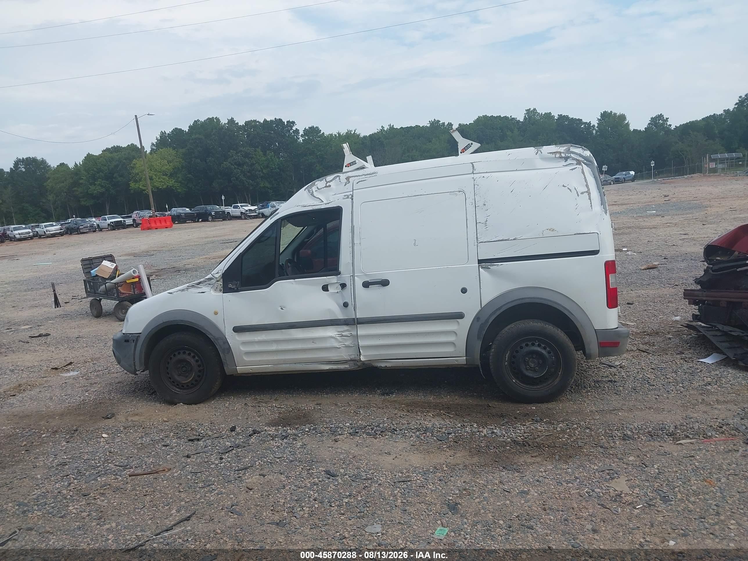 2012 Ford Transit Connect Xl White vin: NM0LS7AN3CT103245