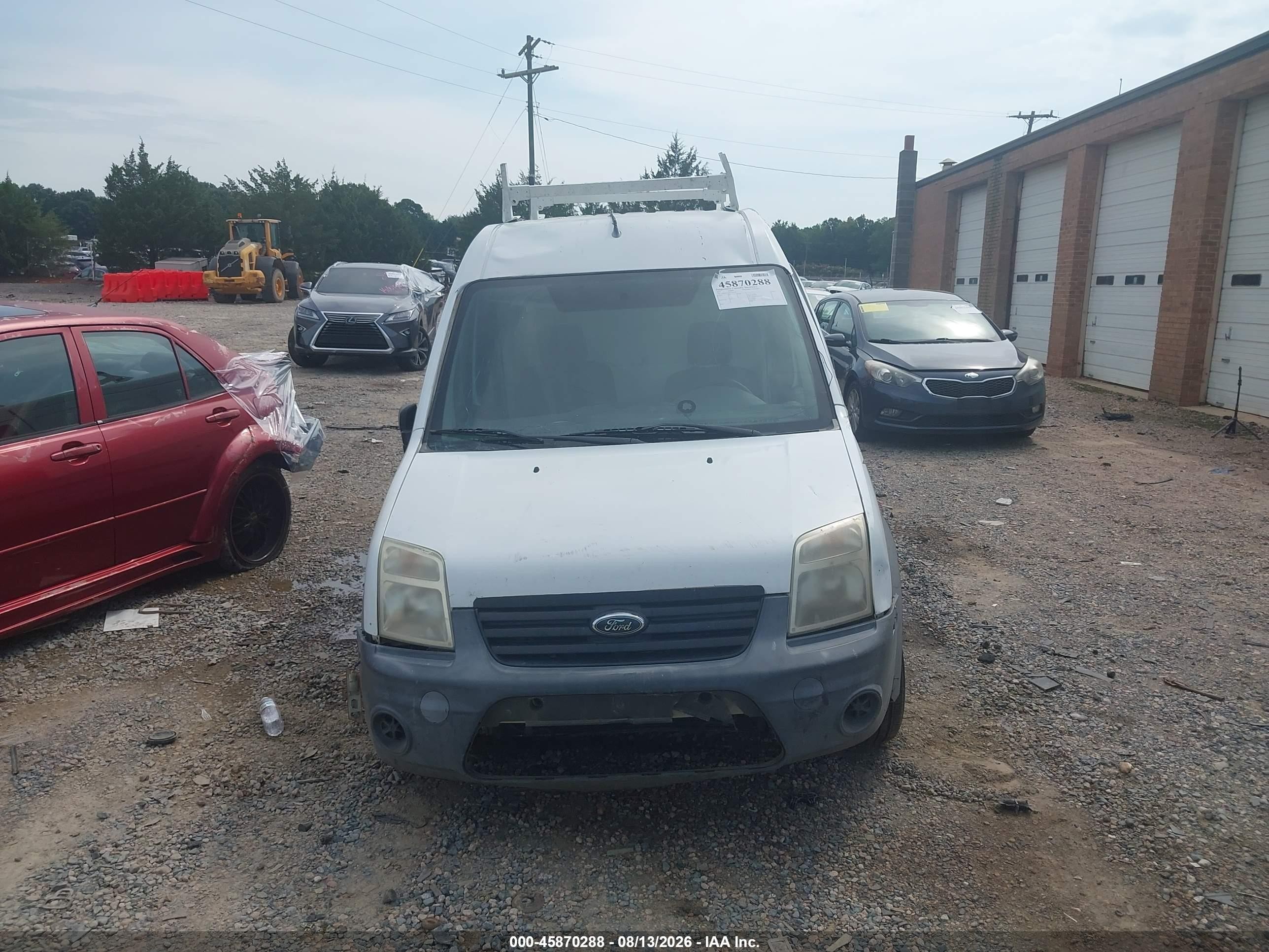 2012 Ford Transit Connect Xl White vin: NM0LS7AN3CT103245