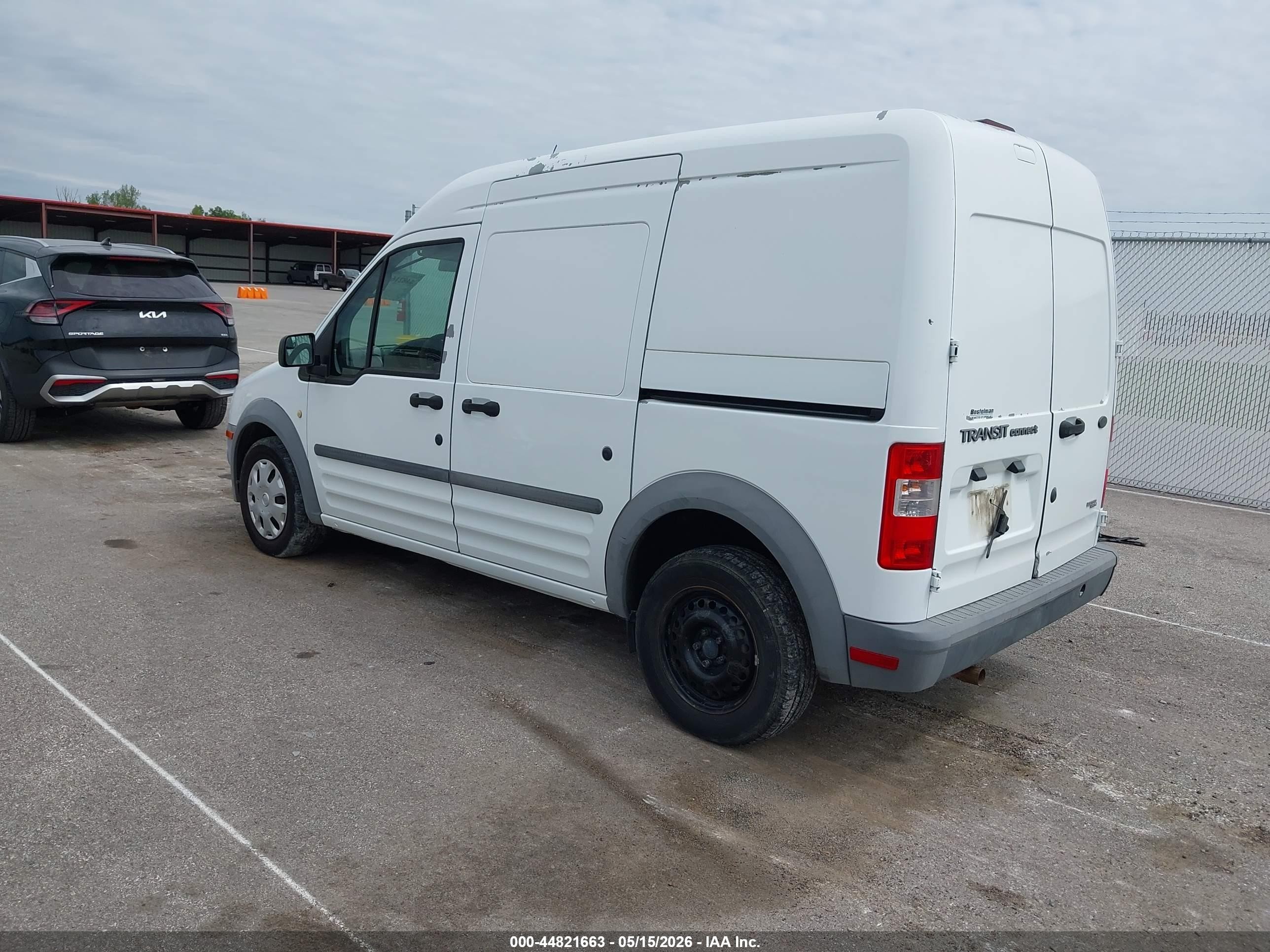 2013 Ford Transit Connect Xl White vin: NM0LS7AN3DT132021