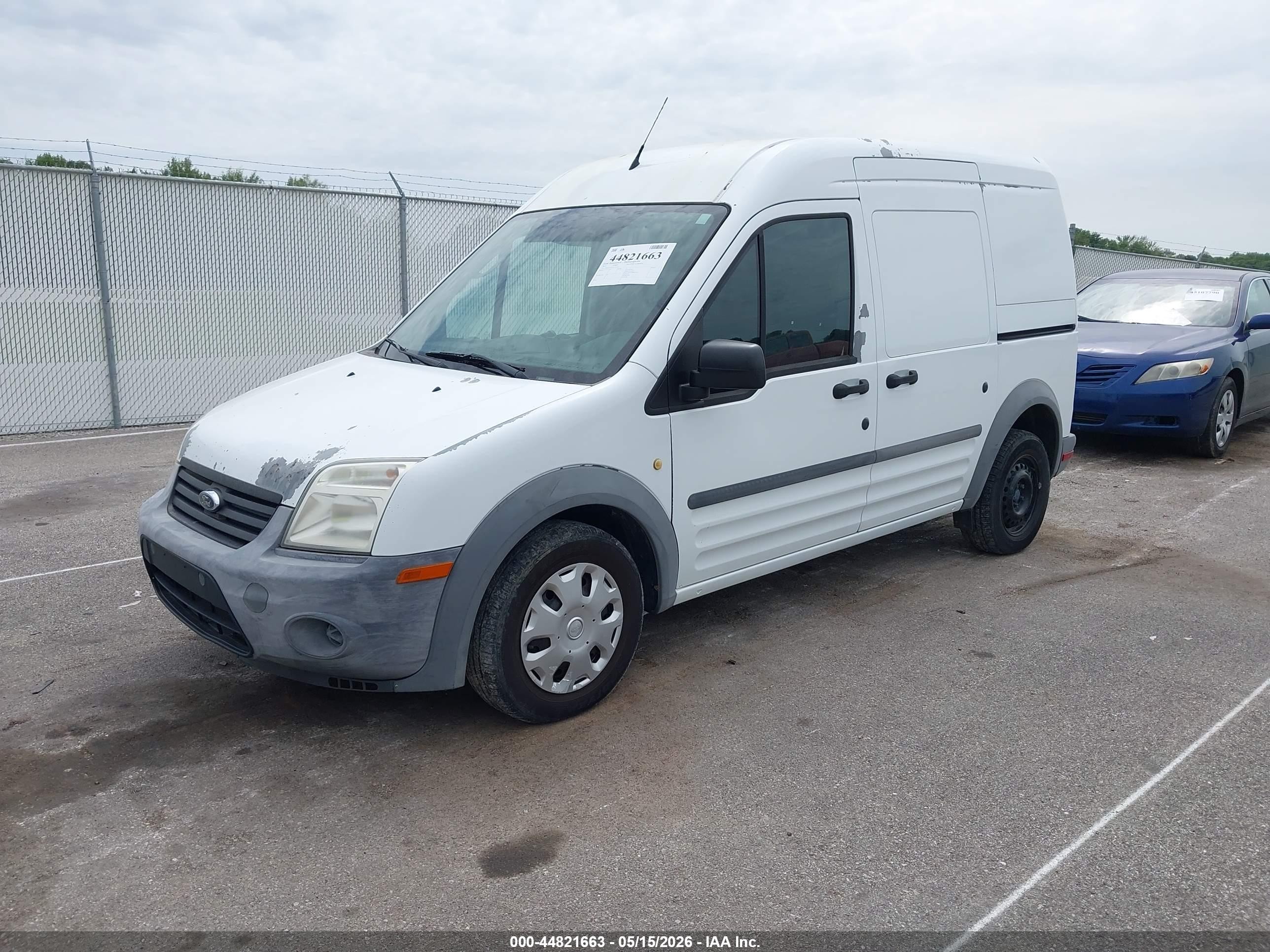 2013 Ford Transit Connect Xl White vin: NM0LS7AN3DT132021