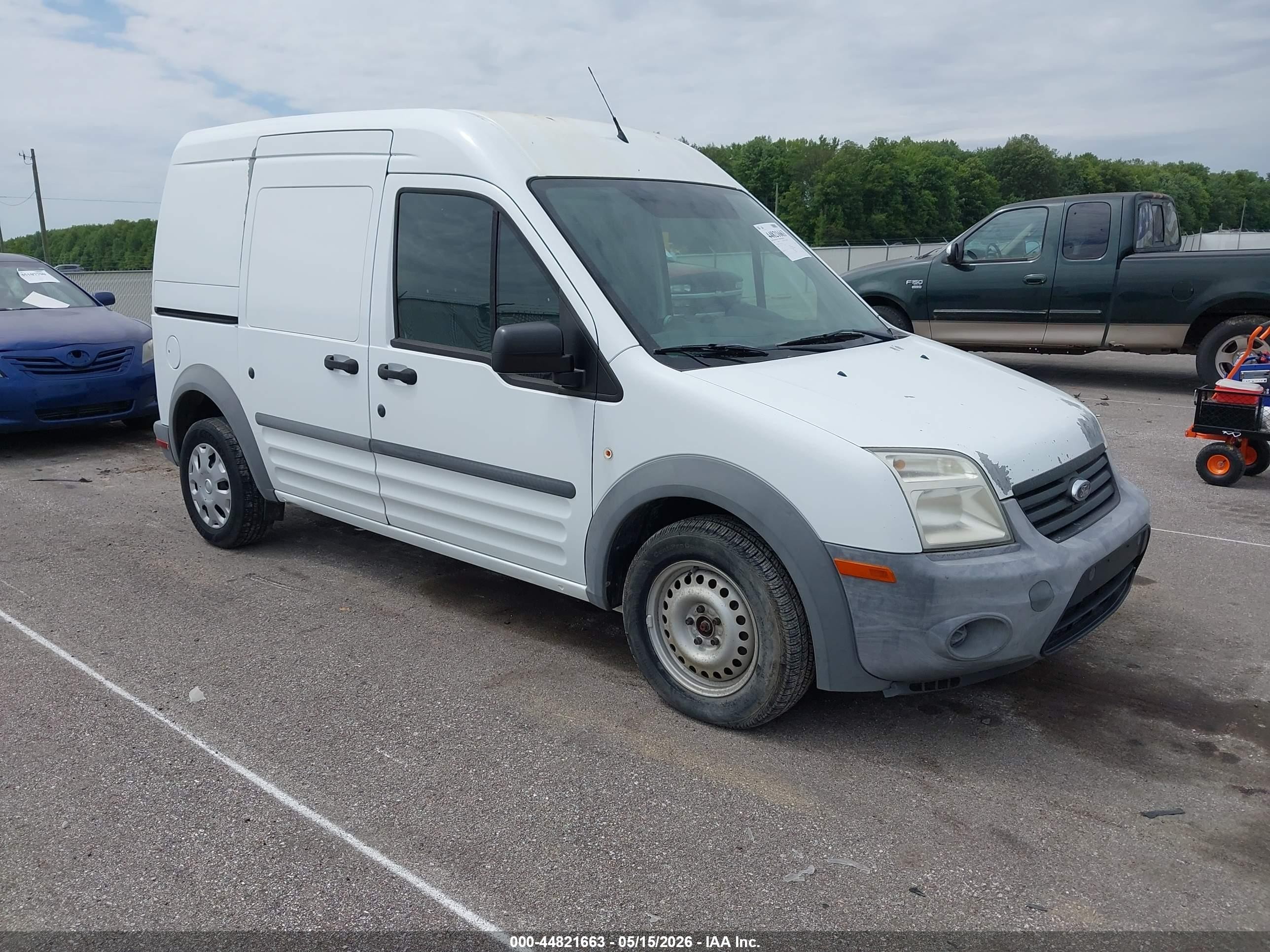 2013 Ford Transit Connect Xl White vin: NM0LS7AN3DT132021
