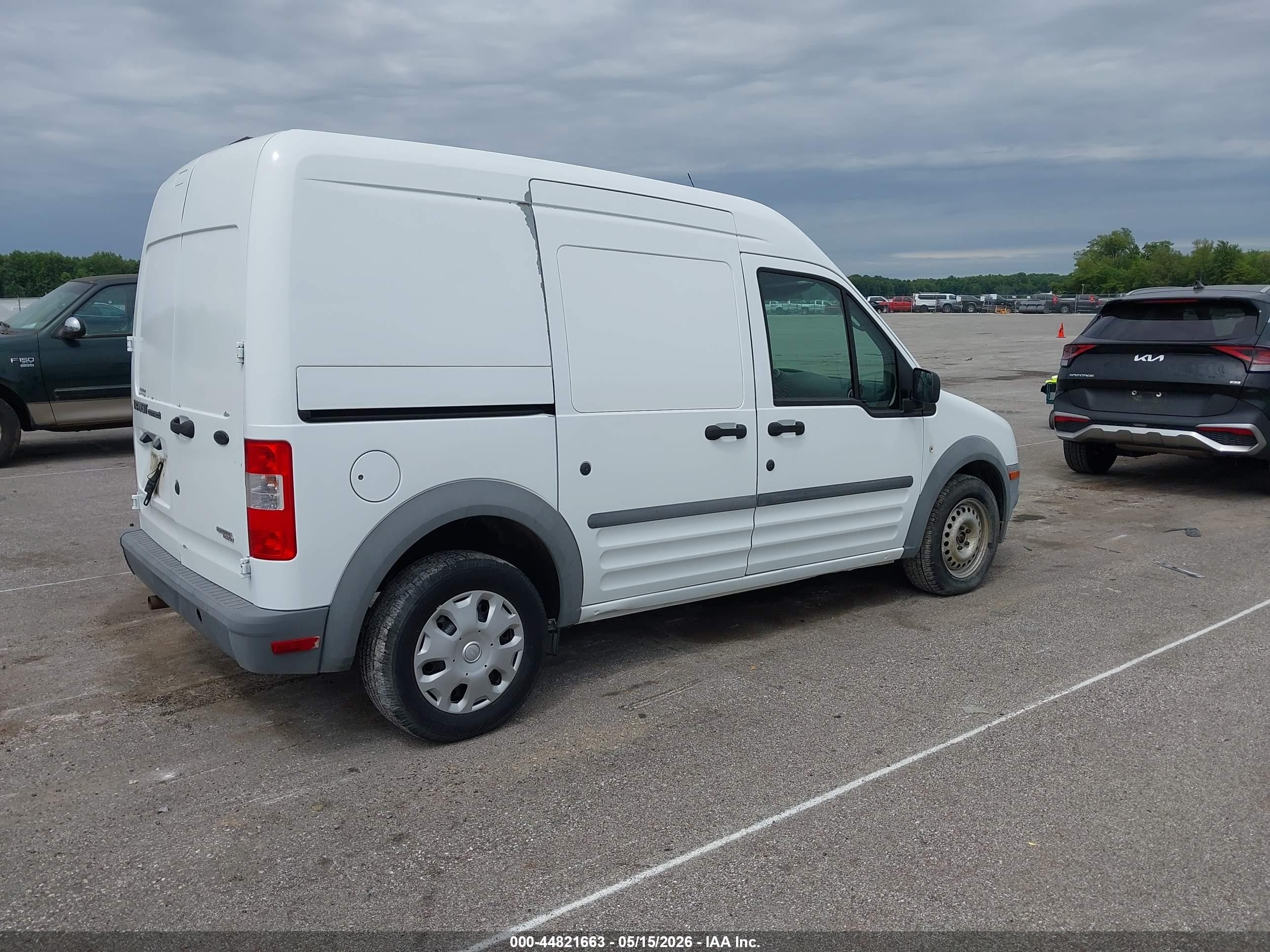2013 Ford Transit Connect Xl White vin: NM0LS7AN3DT132021