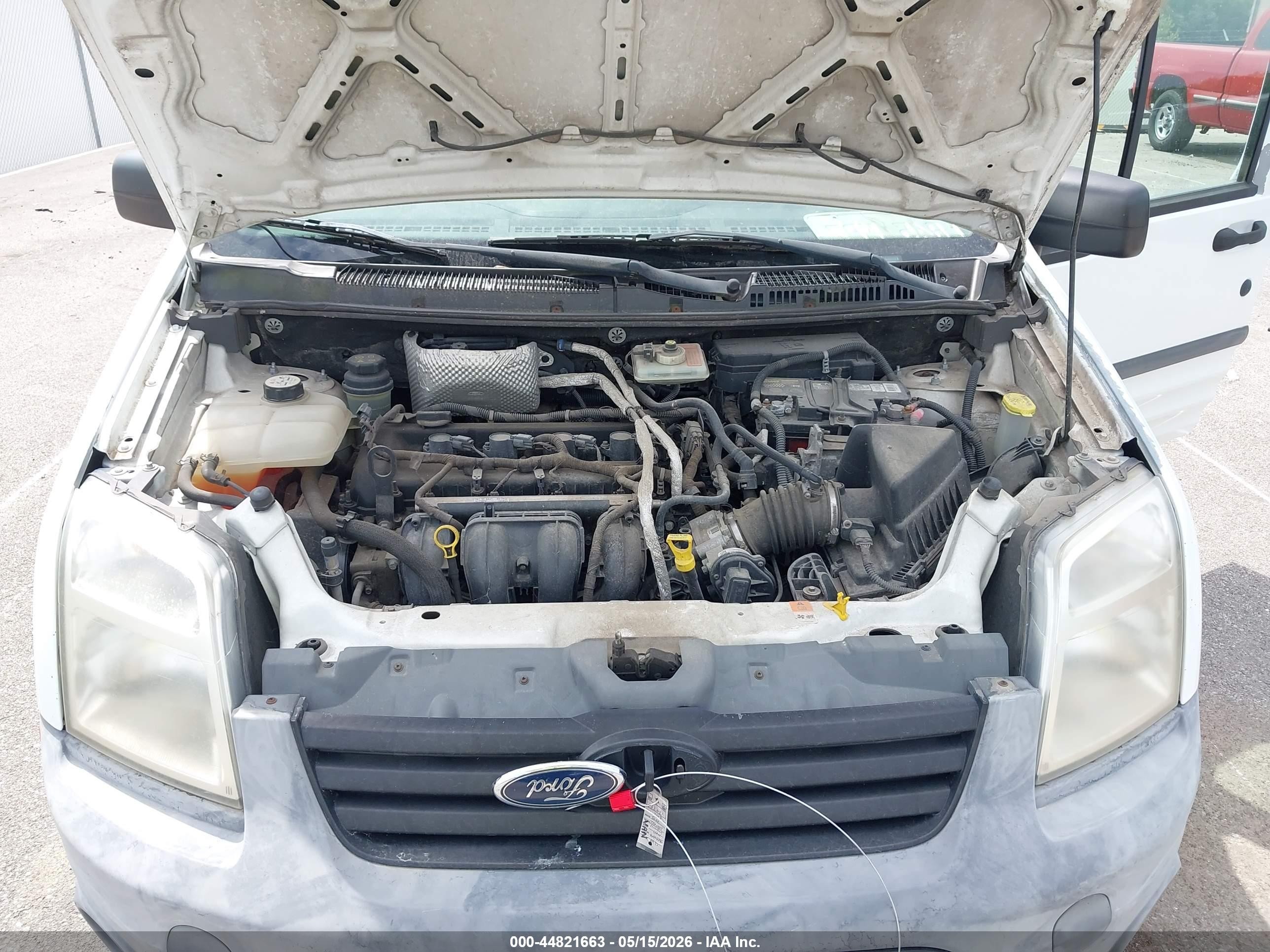 2013 Ford Transit Connect Xl White vin: NM0LS7AN3DT132021