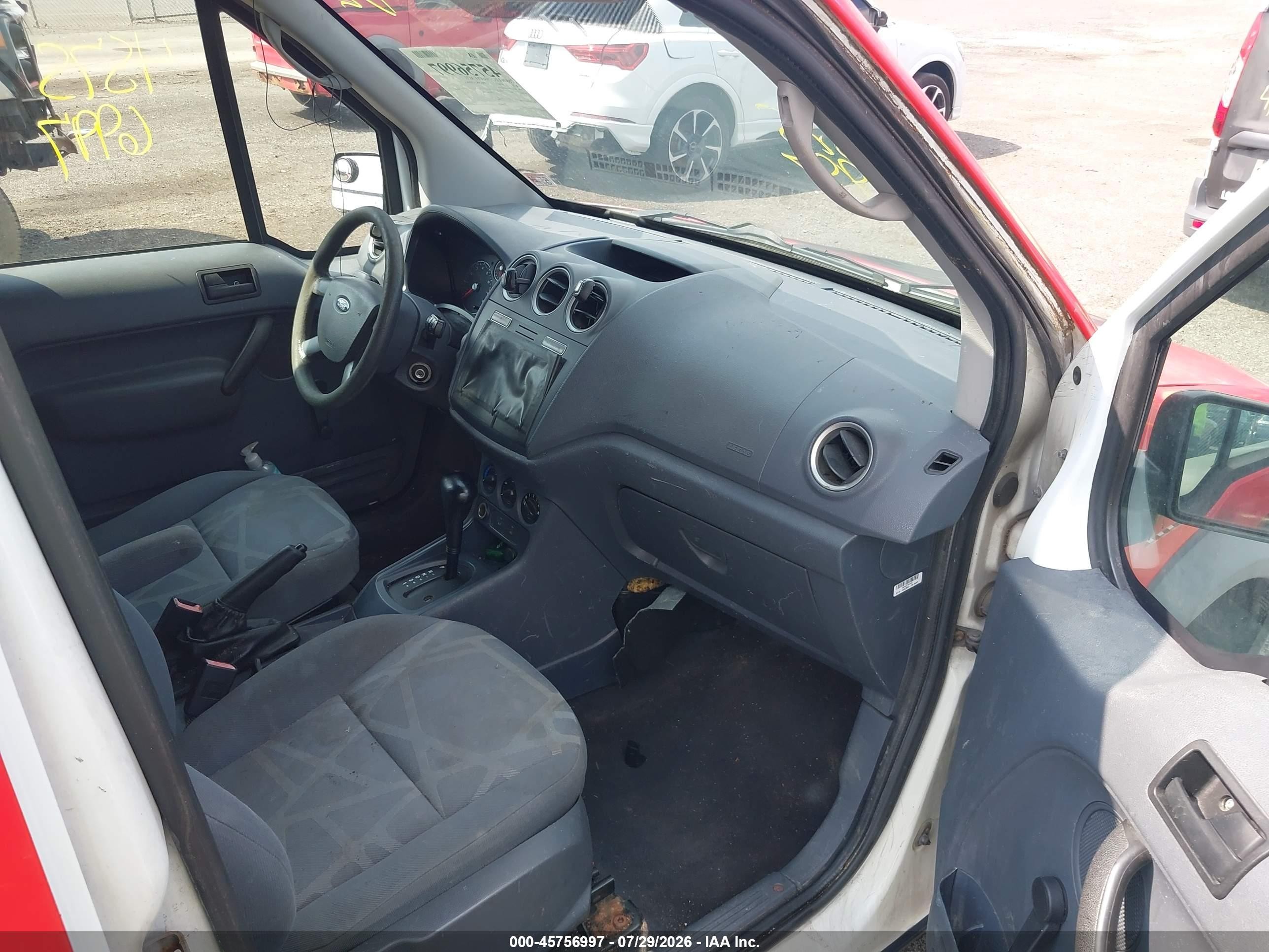 2010 Ford Transit Connect Xl Red vin: NM0LS7AN4AT020792